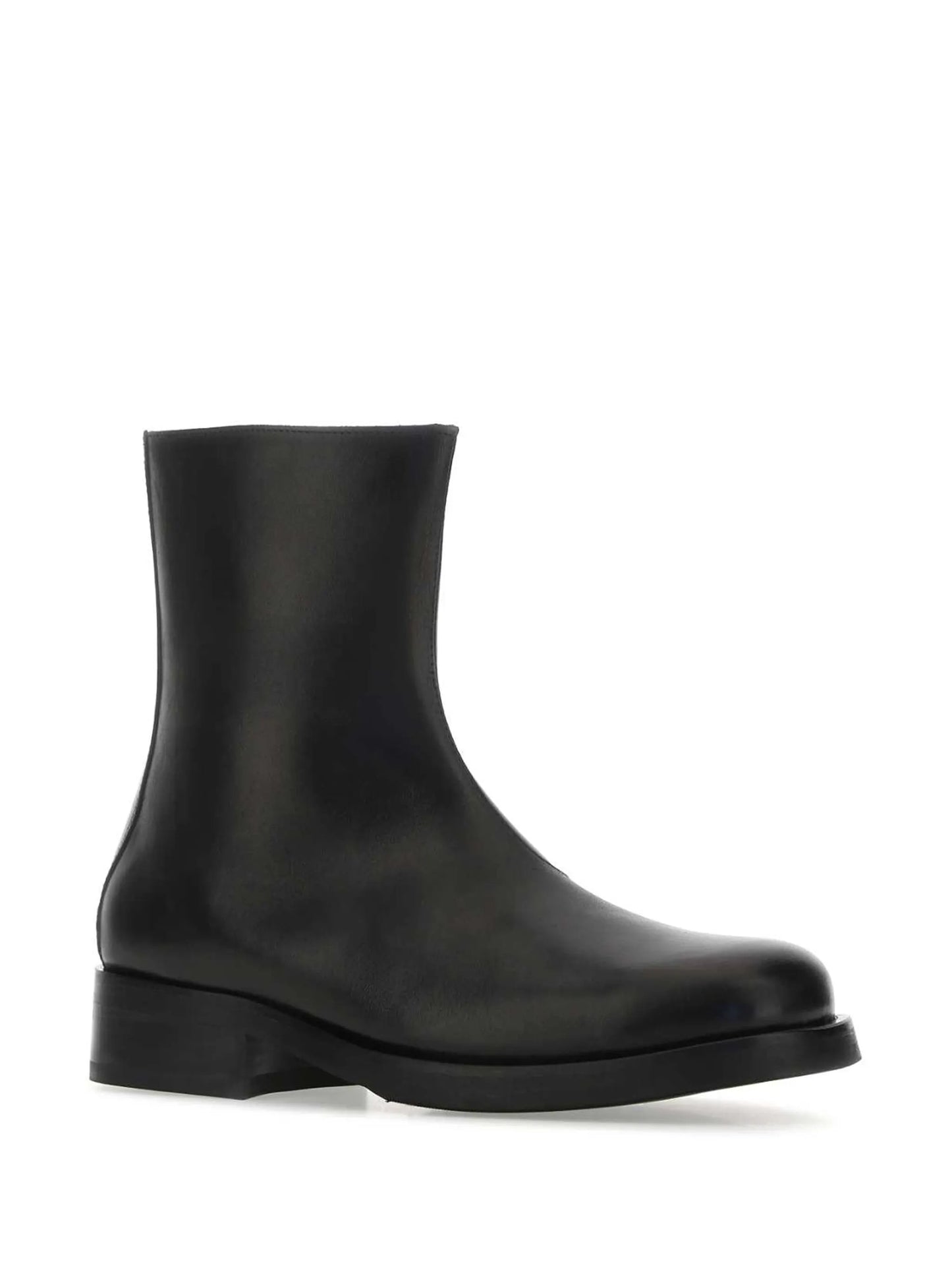 Camion leather ankle boots