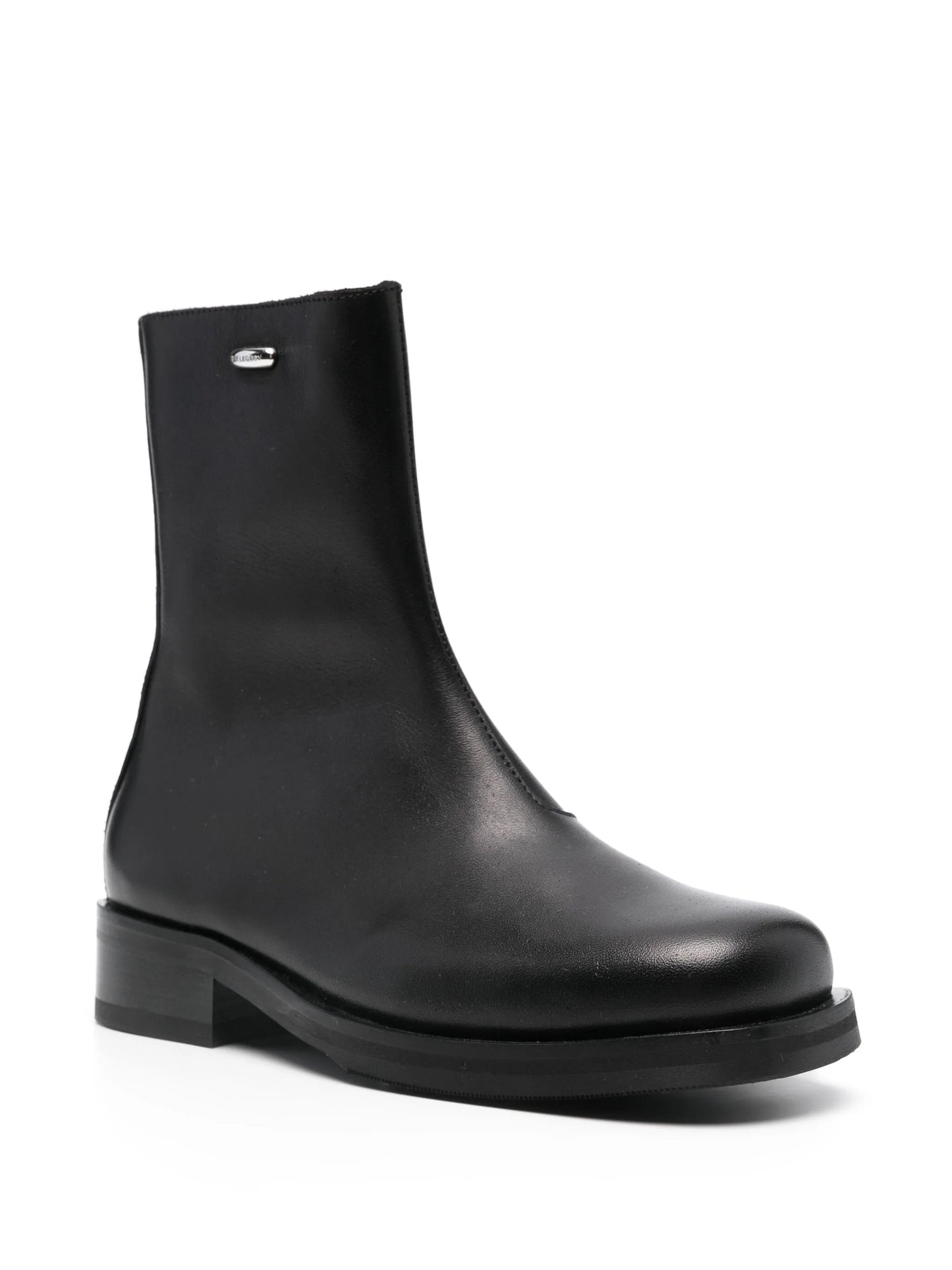 Camion leather ankle boots