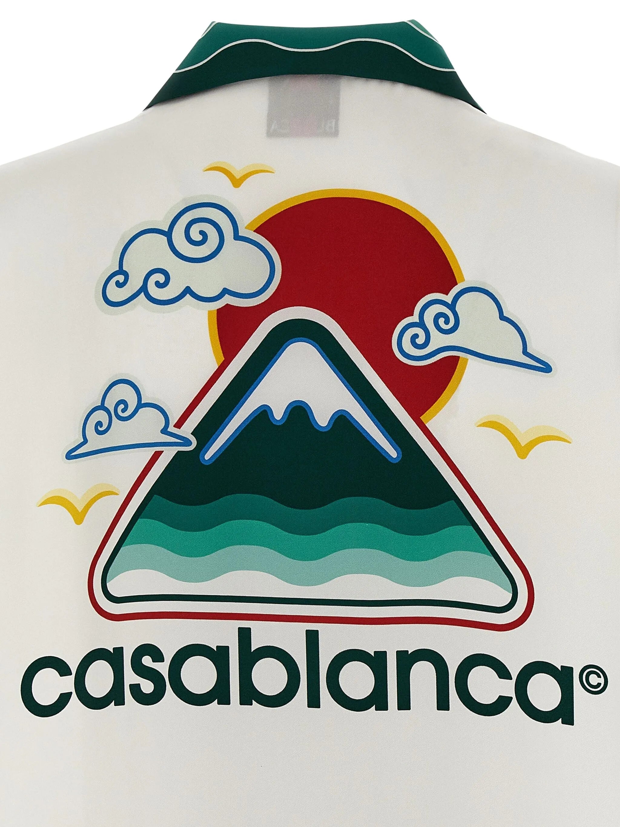 Montagne Ondulée silk shirt