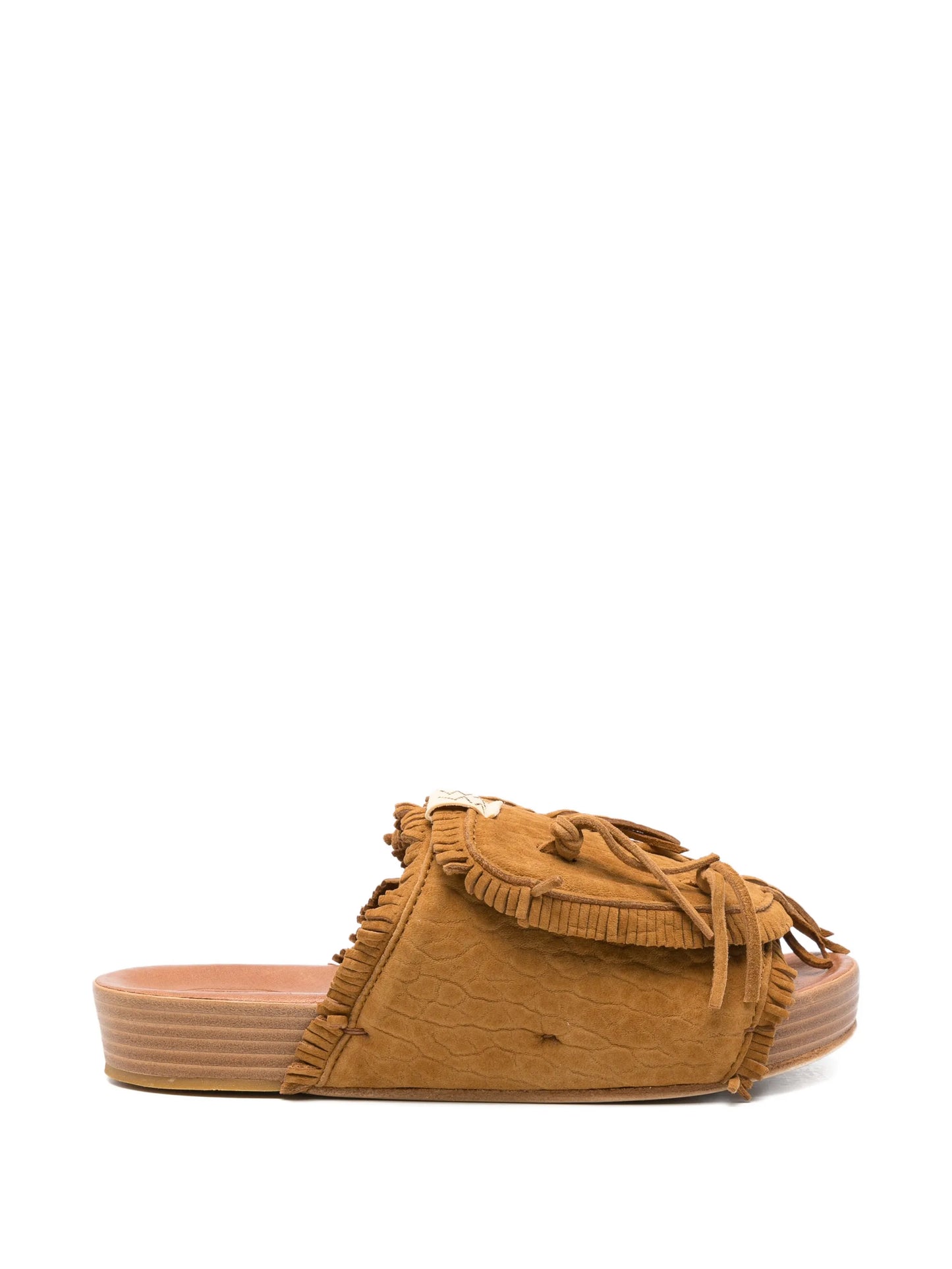 Christo Shaman fringe-trim sandals