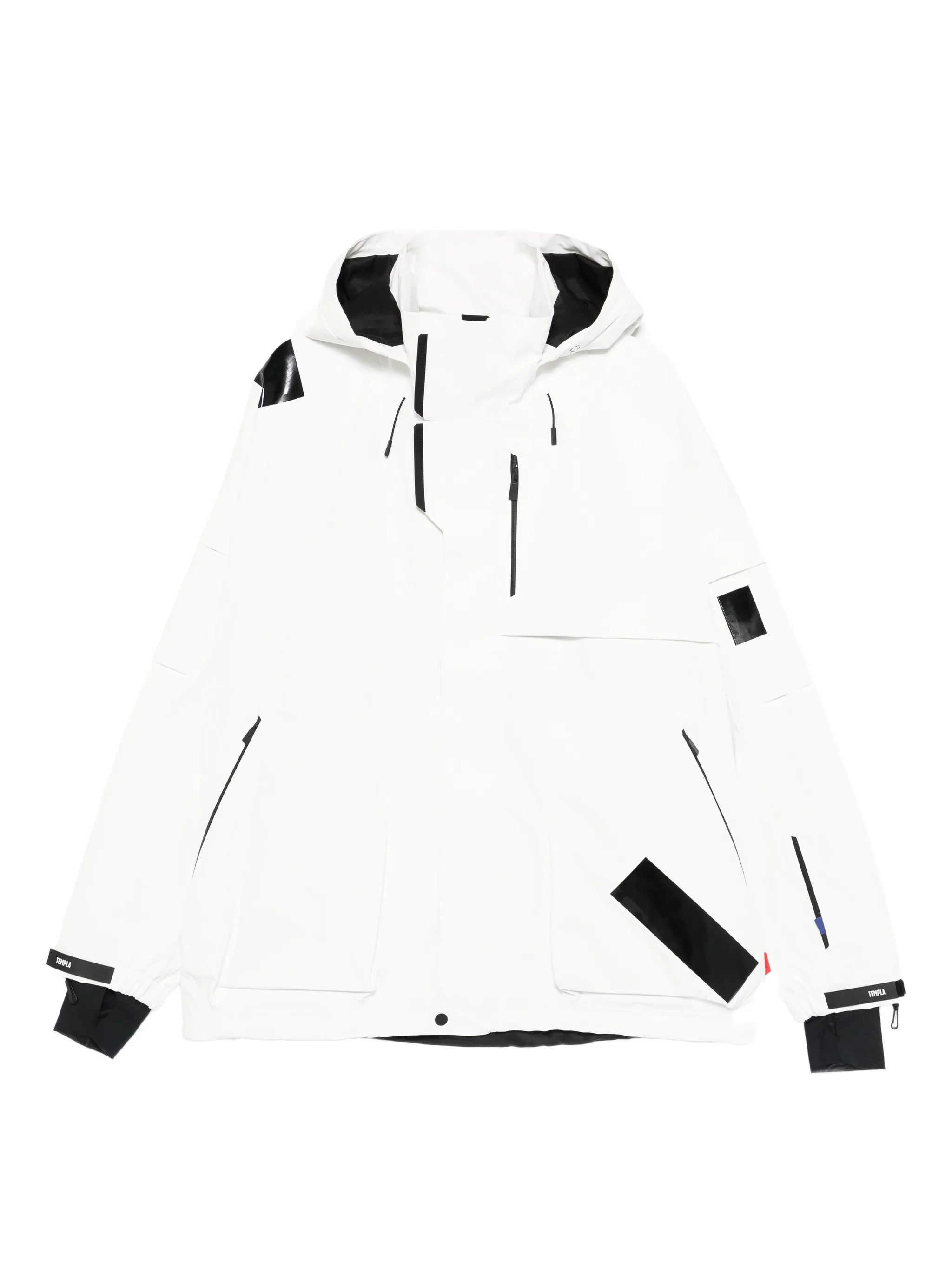zip-fastening ski jacket