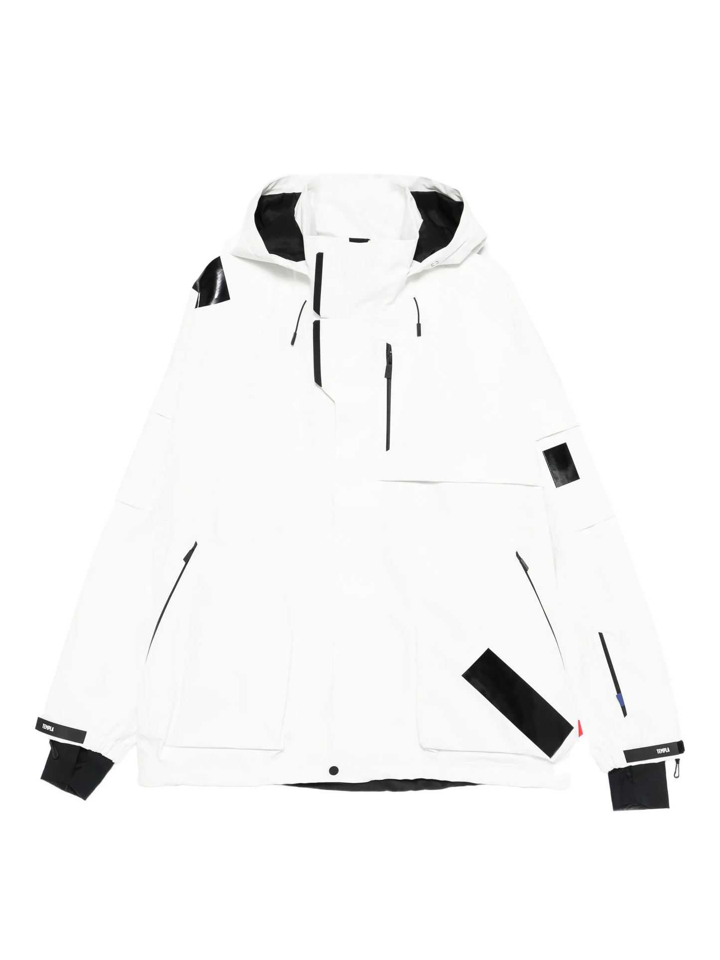 zip-fastening ski jacket