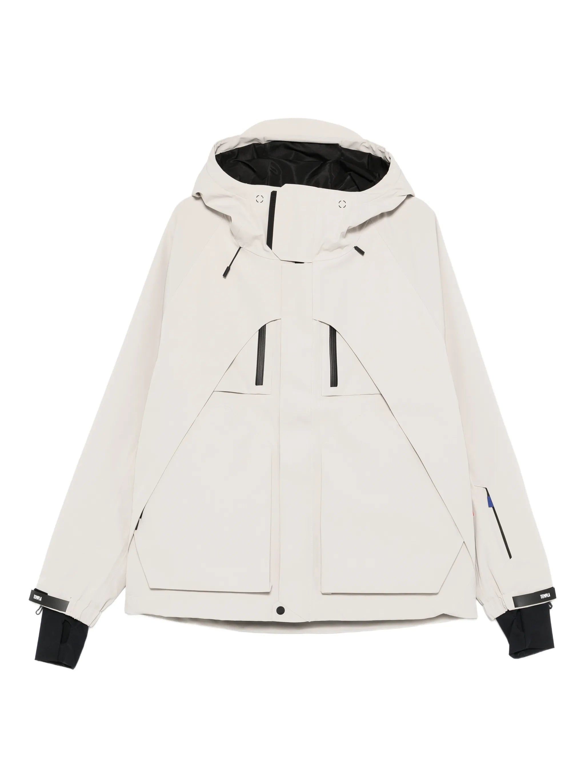 hooded ski jacket