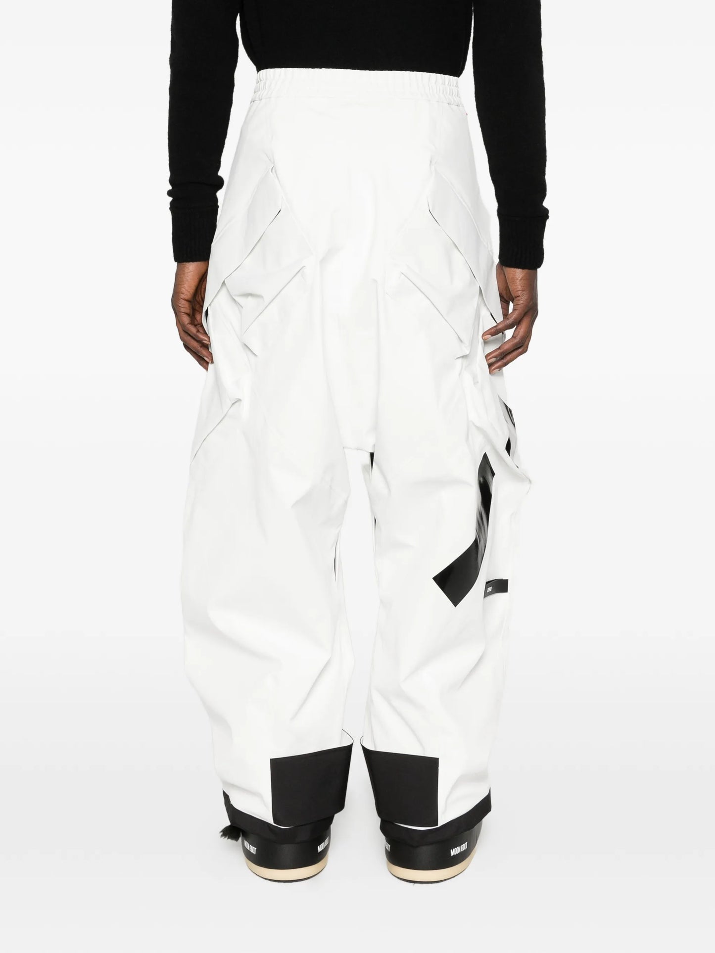 drawstring ski trousers