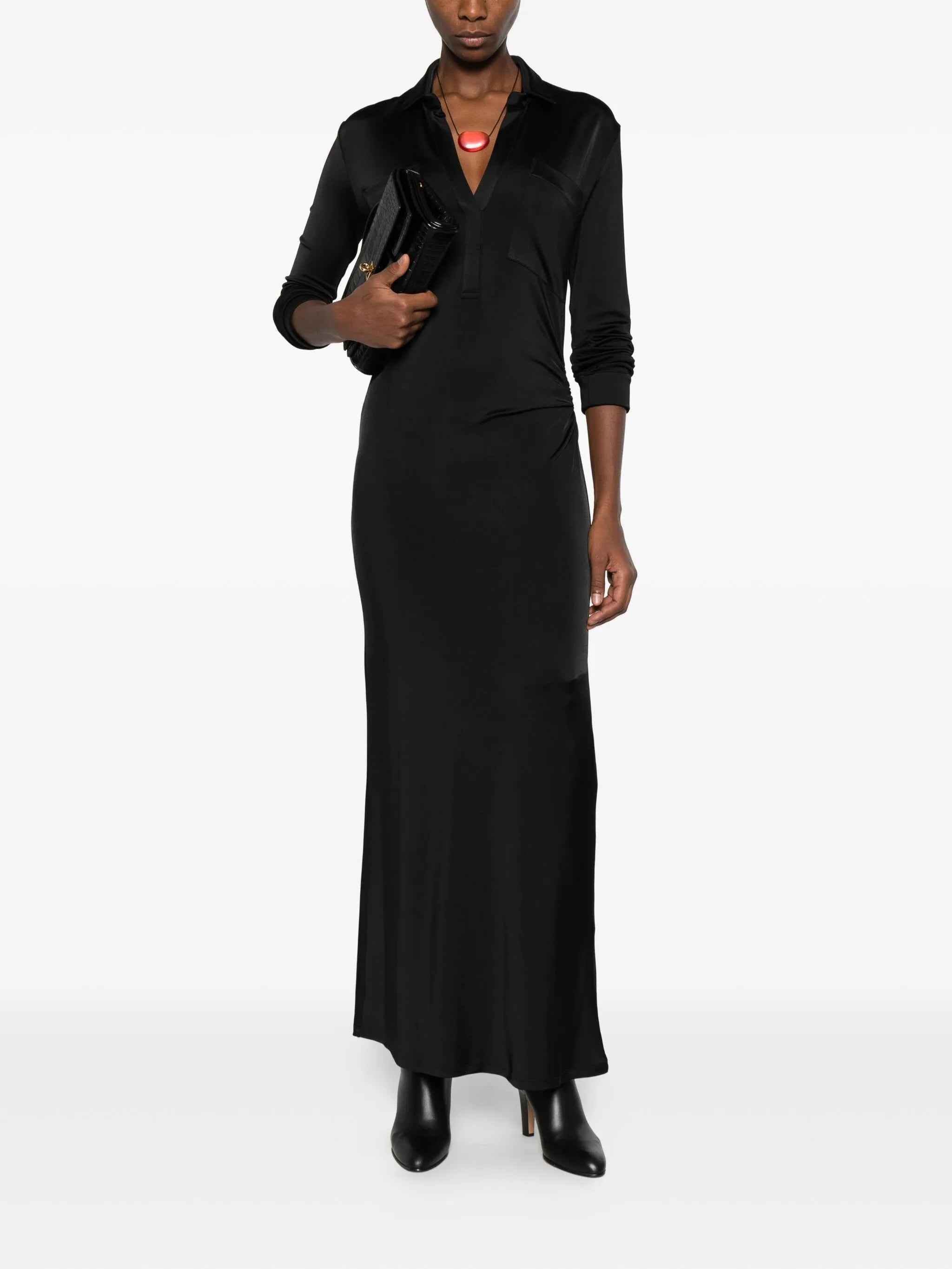Iana draped dress