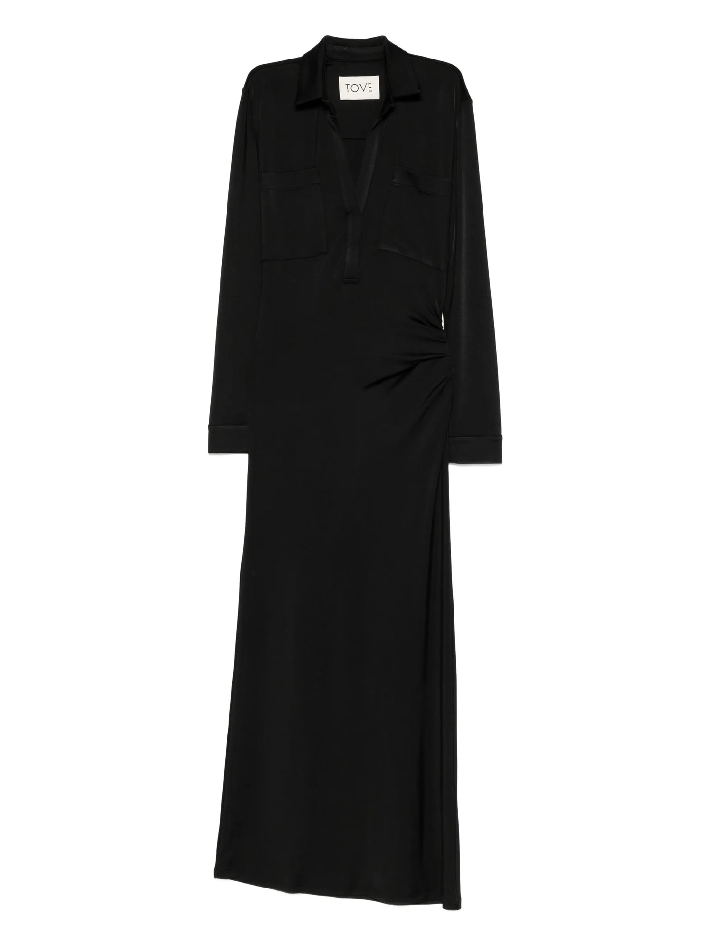 Iana draped dress