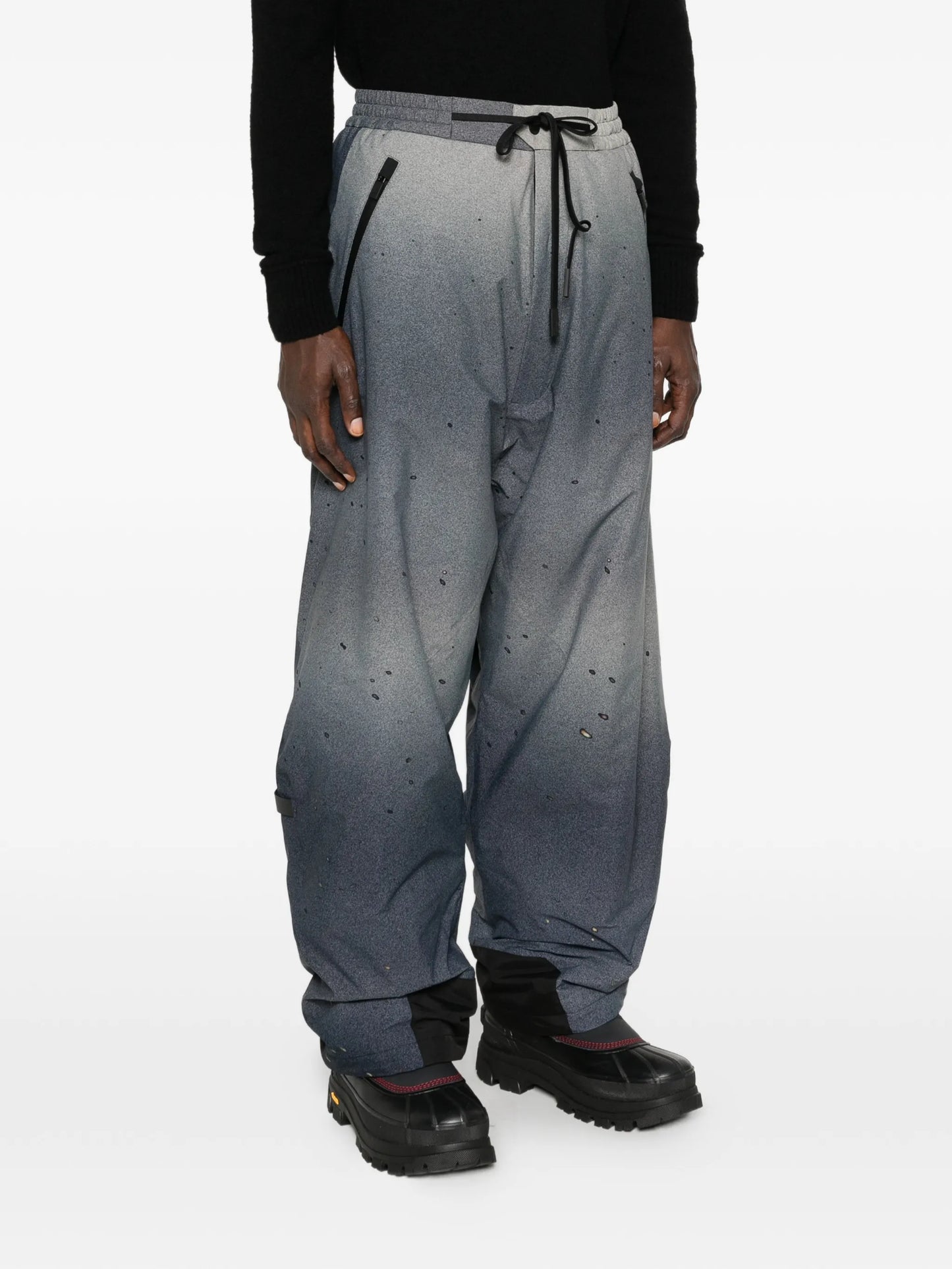 drawstring ski trousers