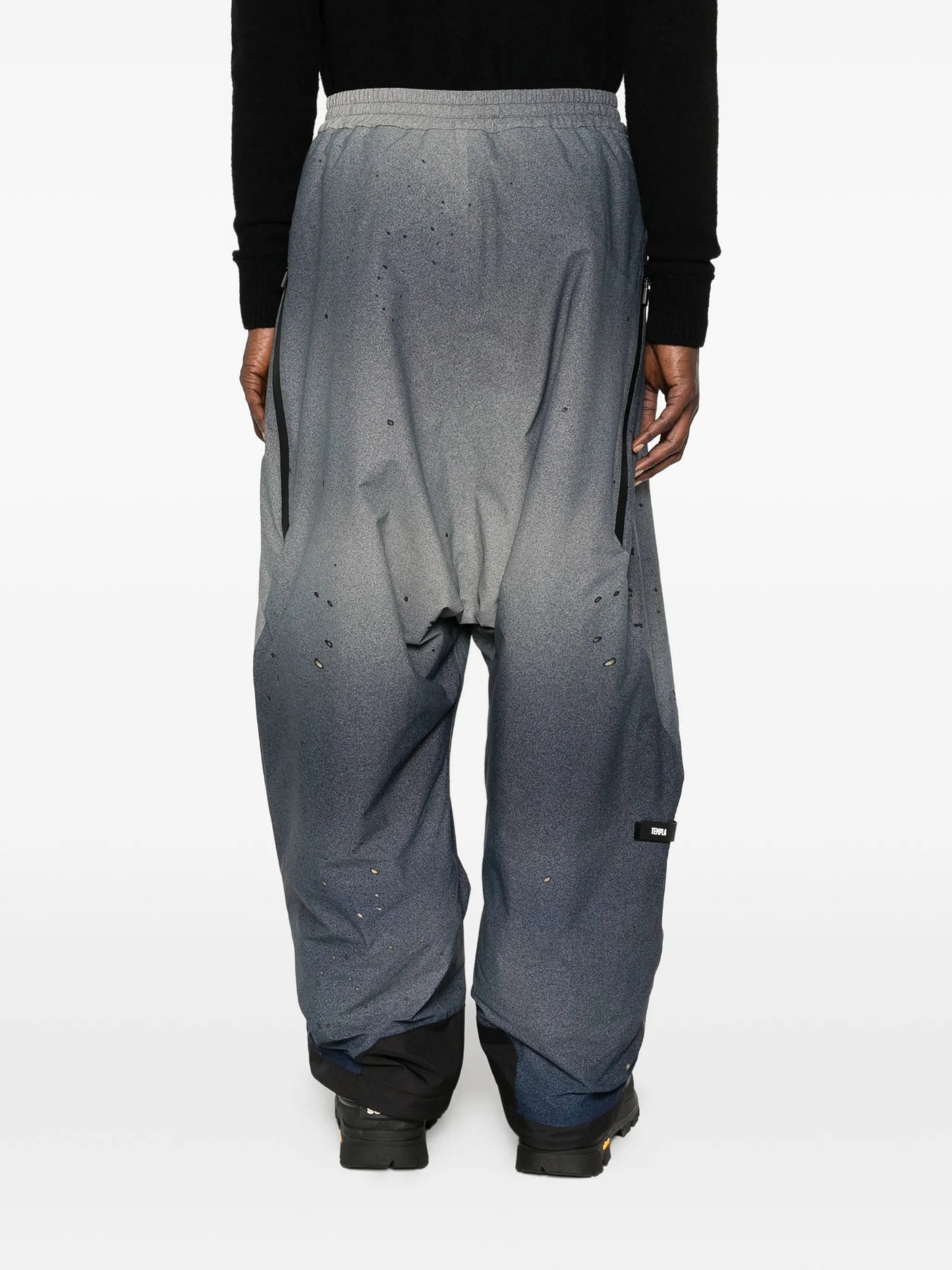 drawstring ski trousers