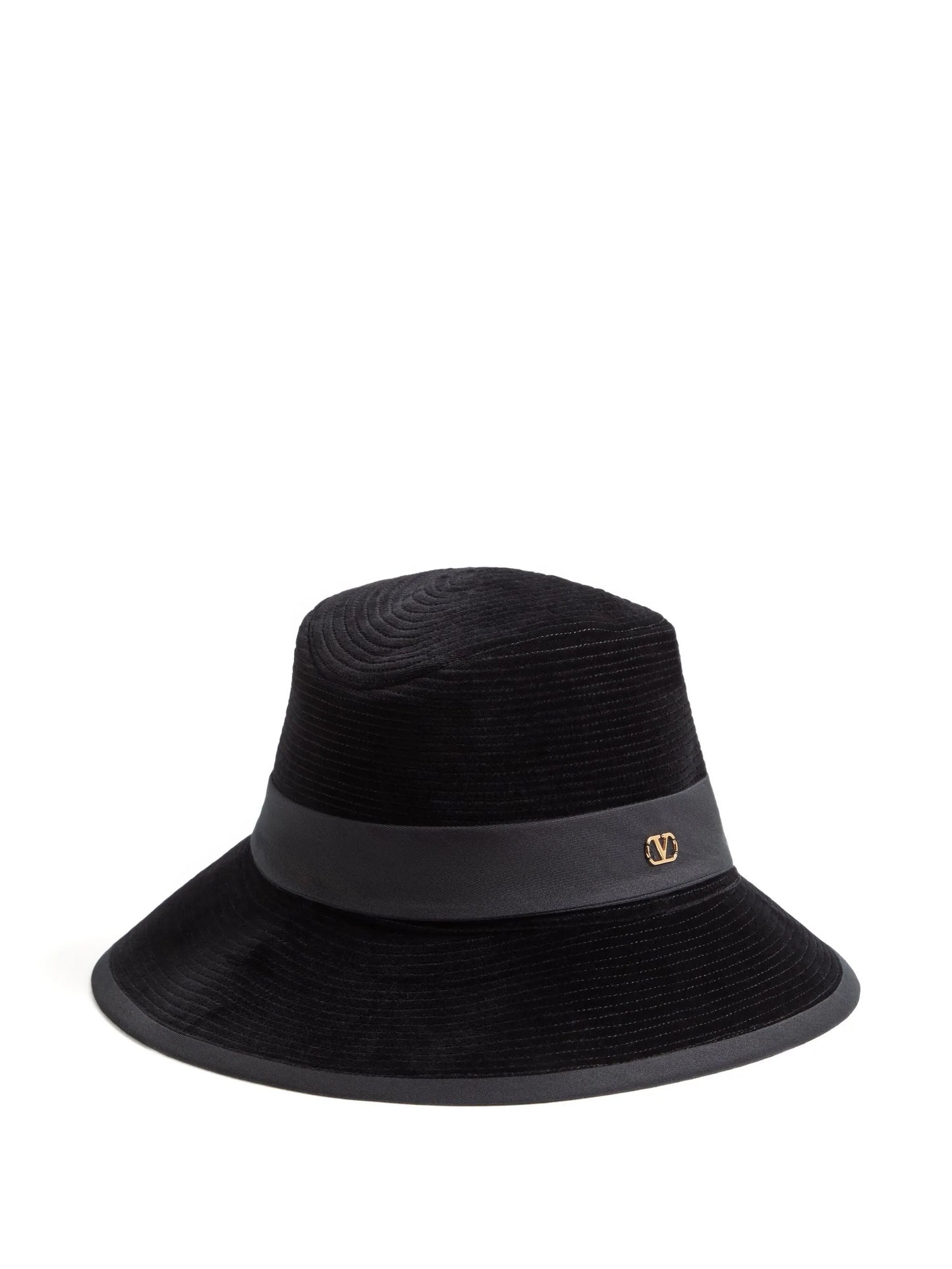 VLogo Signature velvet hat