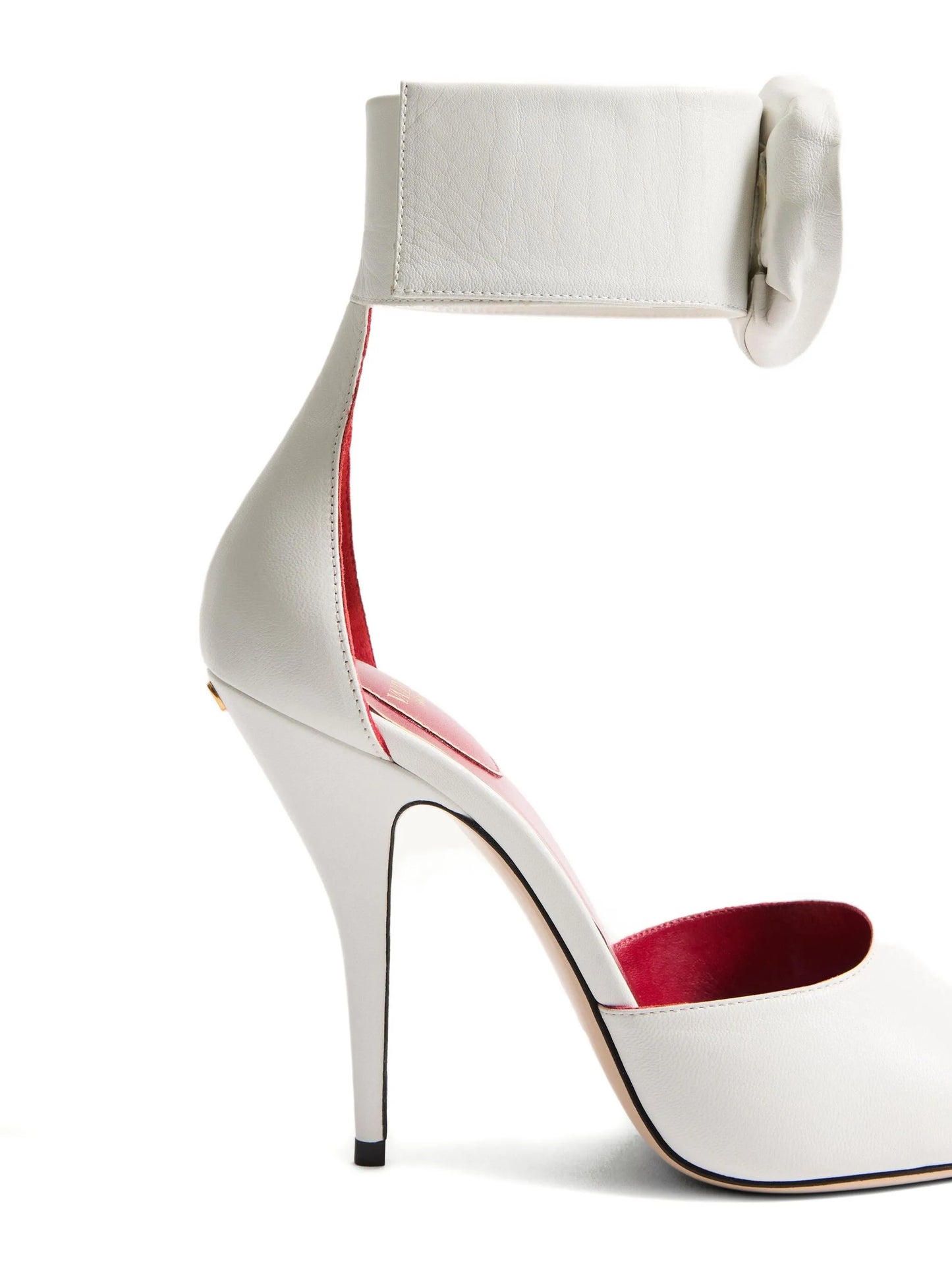 105mm Drip Rose rose-detail ankle-strap sandals