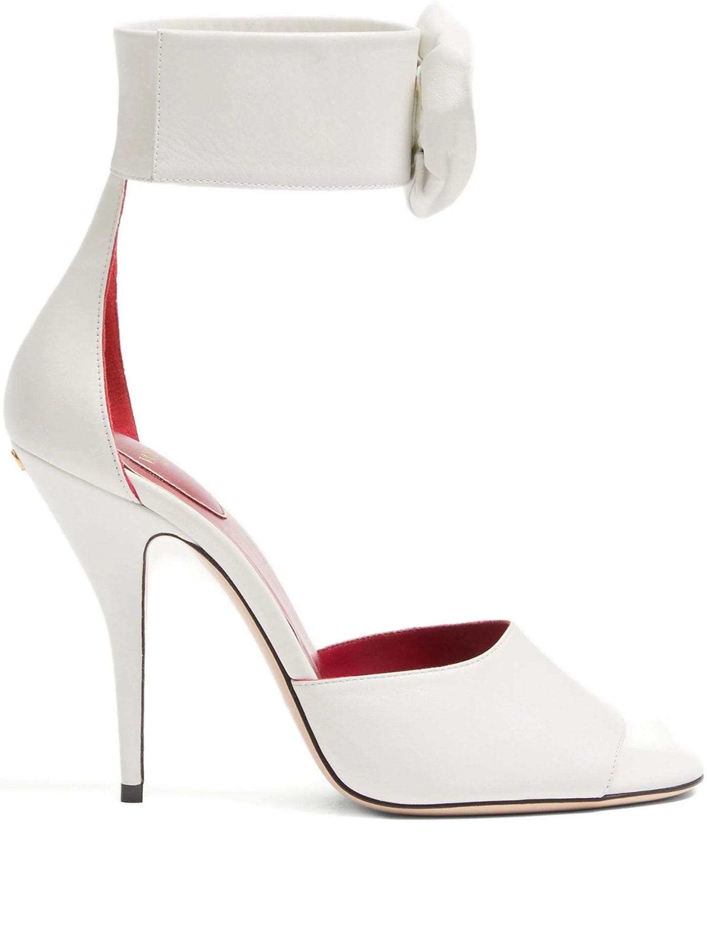 105mm Drip Rose rose-detail ankle-strap sandals