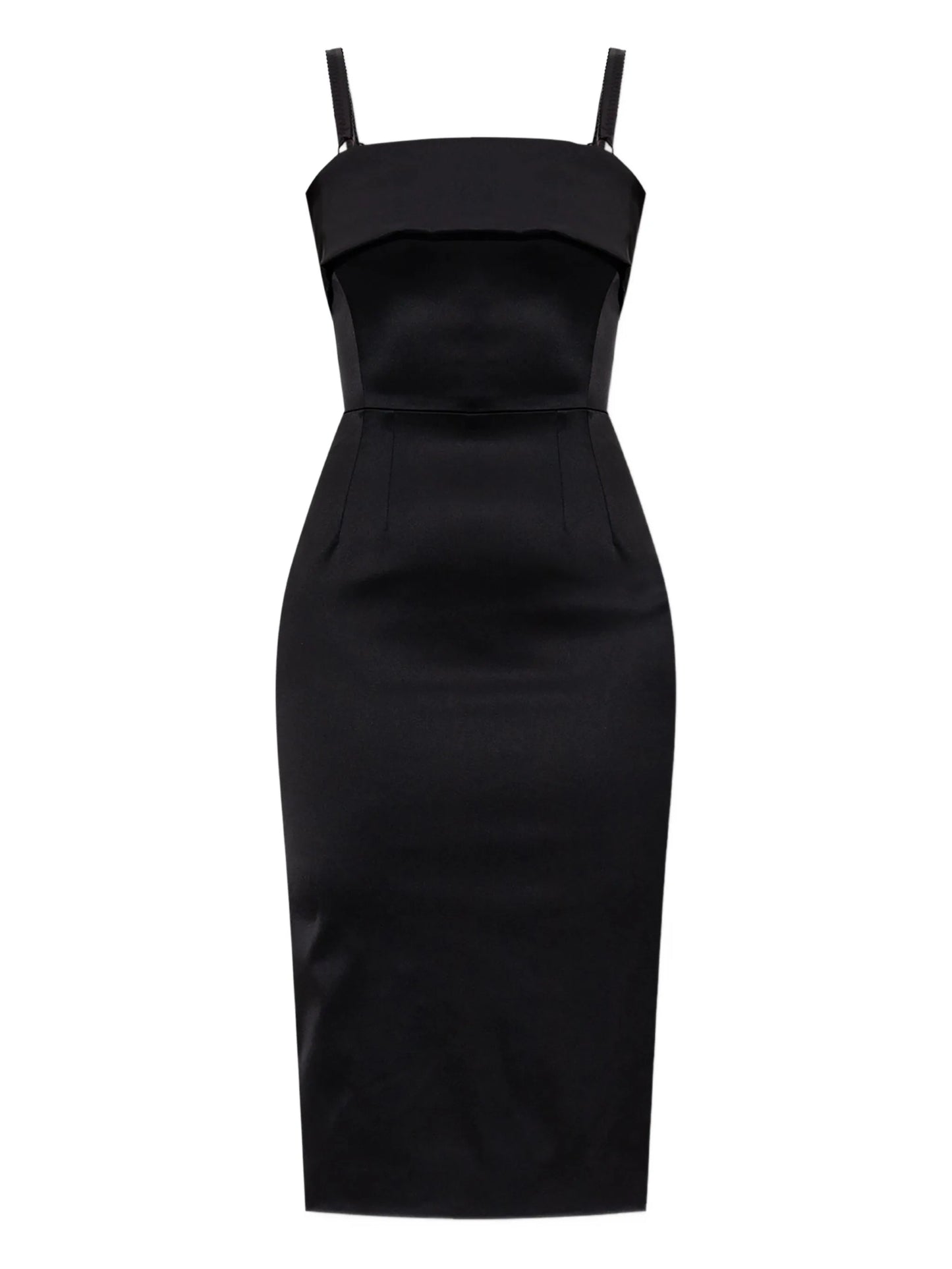 satin strap dress