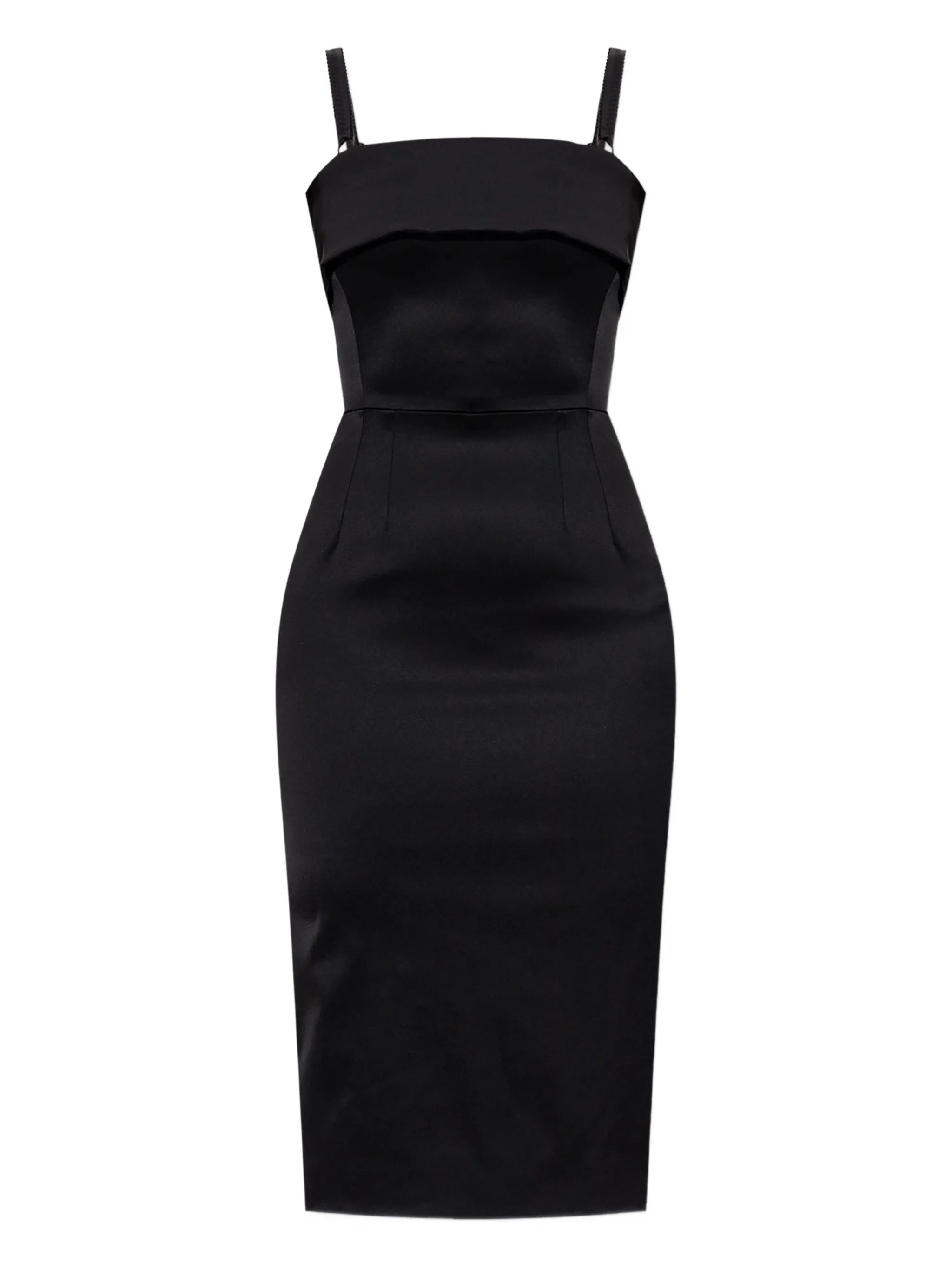 satin strap mini dress