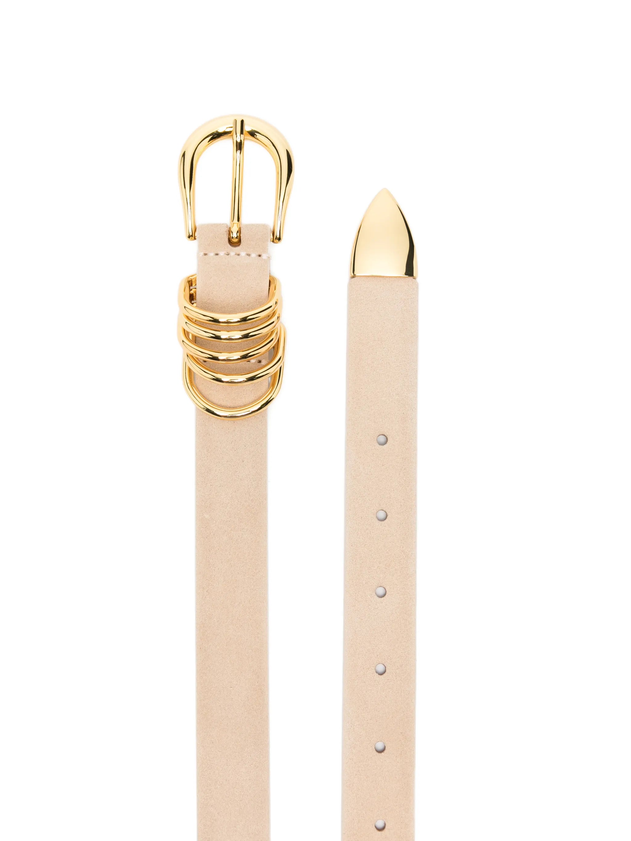 Hollyhock suede belt