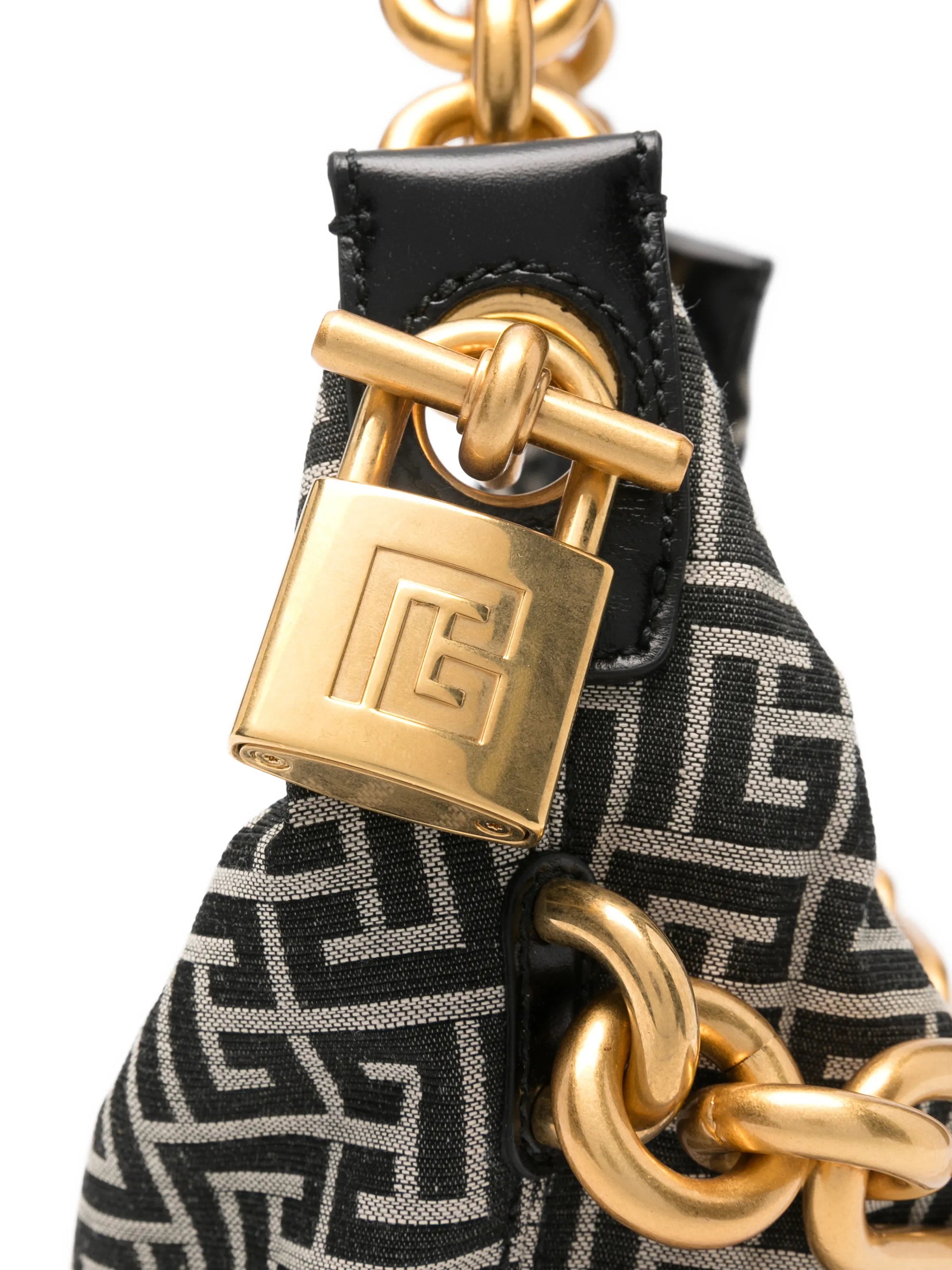 medium monogram chain sync tote bag