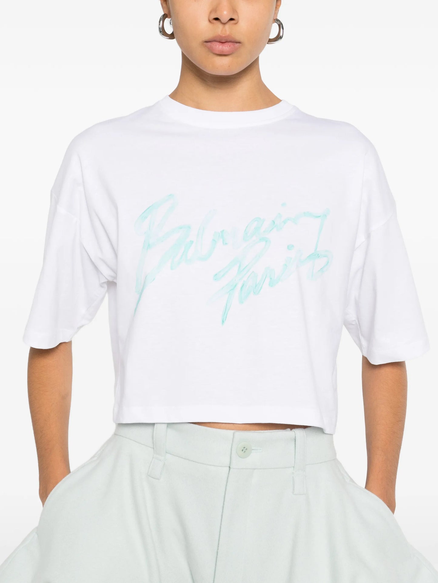 cropped T-shirt
