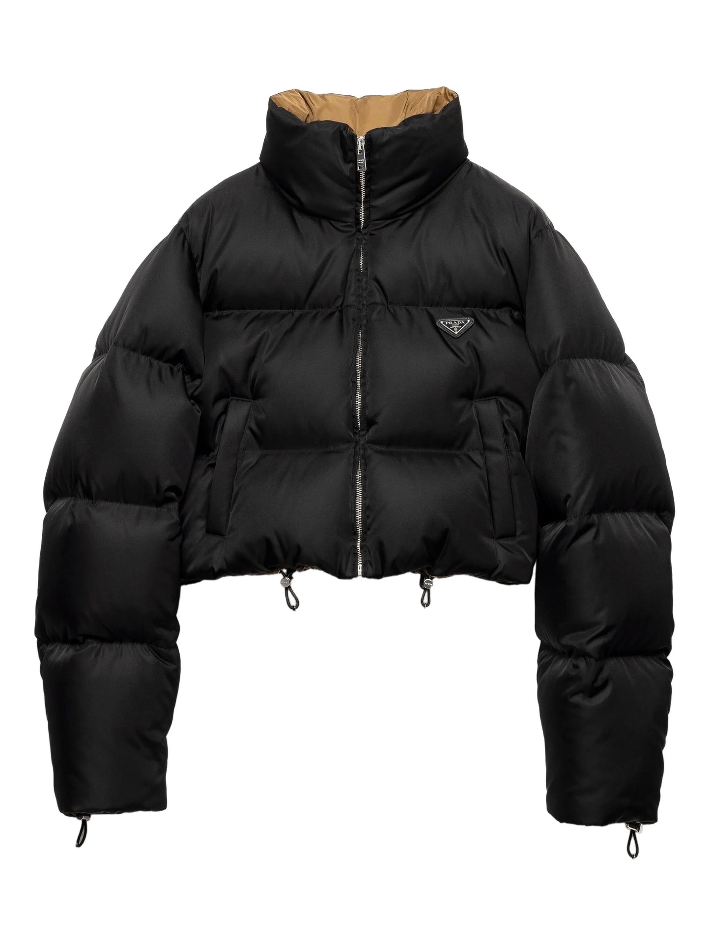 padded stand-up collar jacket