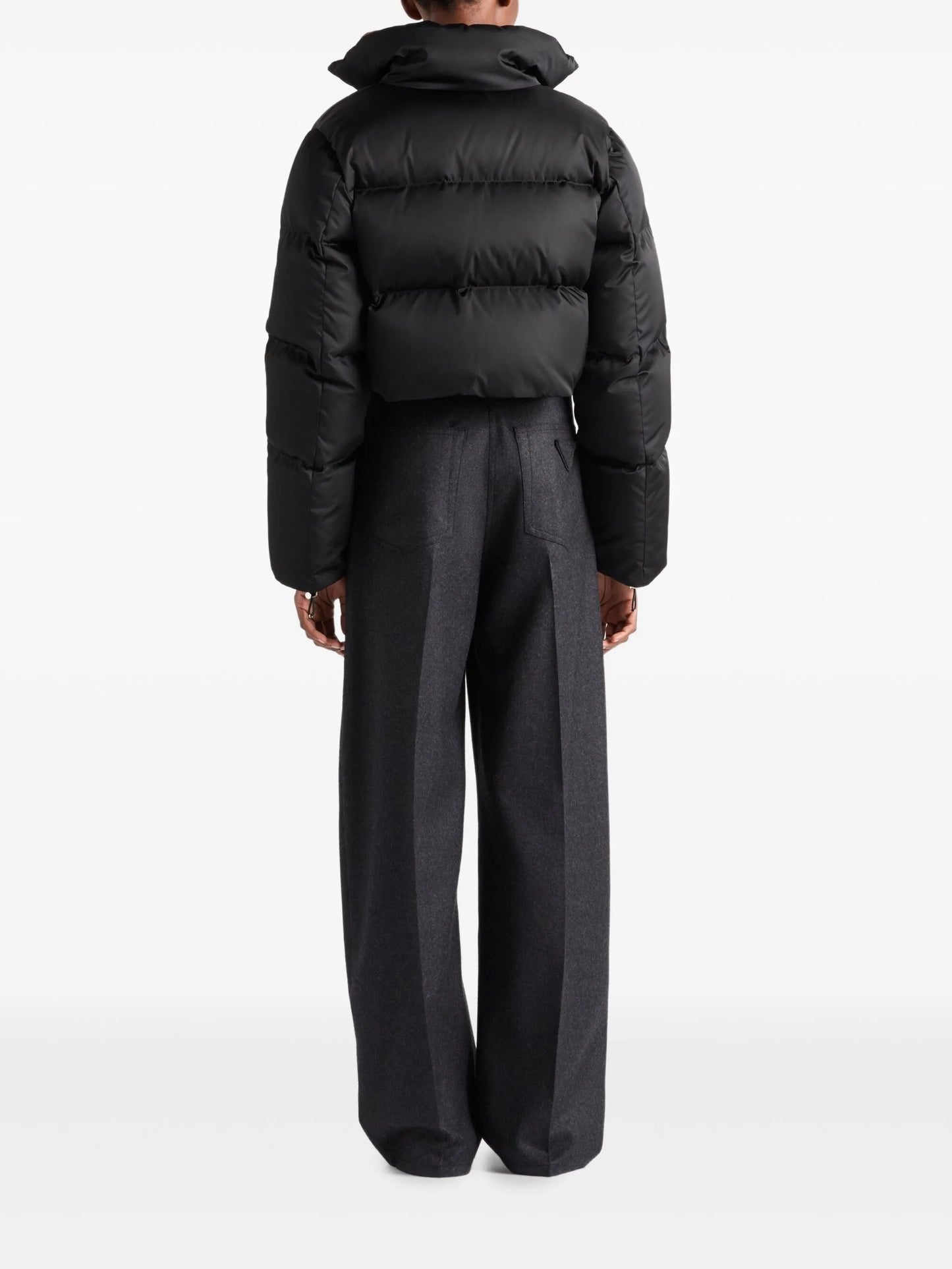 padded stand-up collar jacket