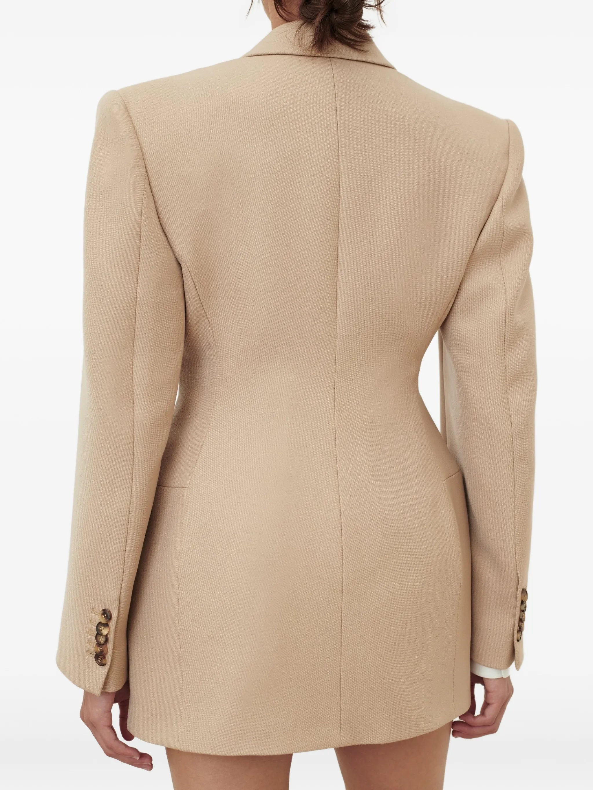 double-breasted blazer