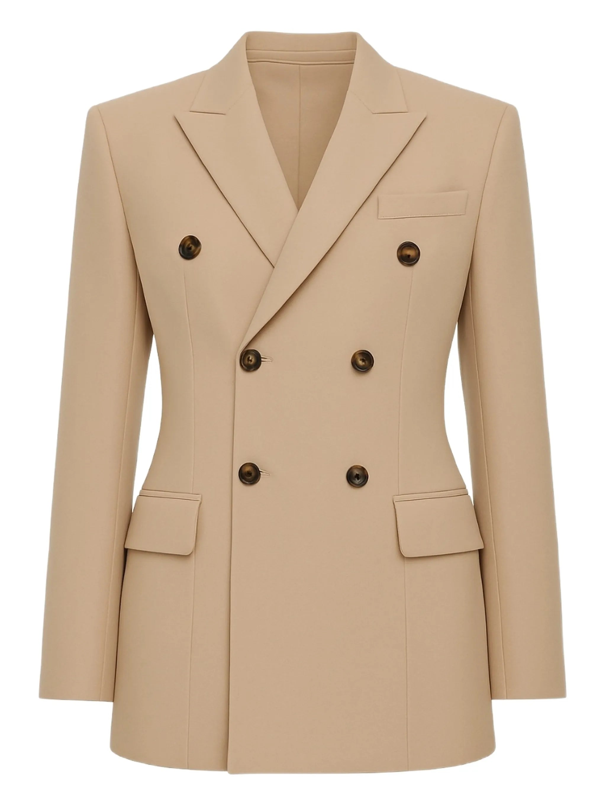 double-breasted blazer