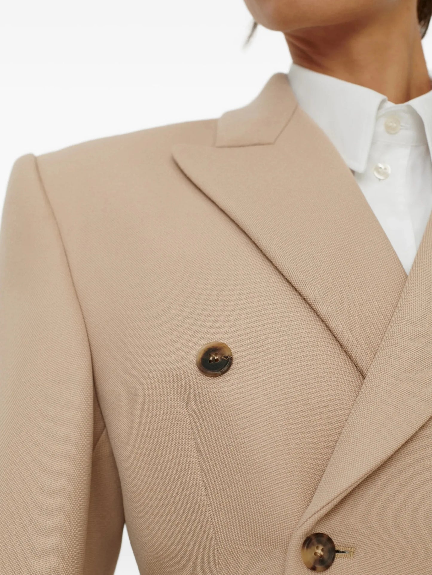 double-breasted blazer