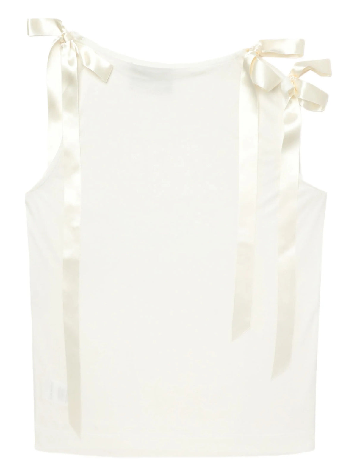 ribbon-detail sleeveless top