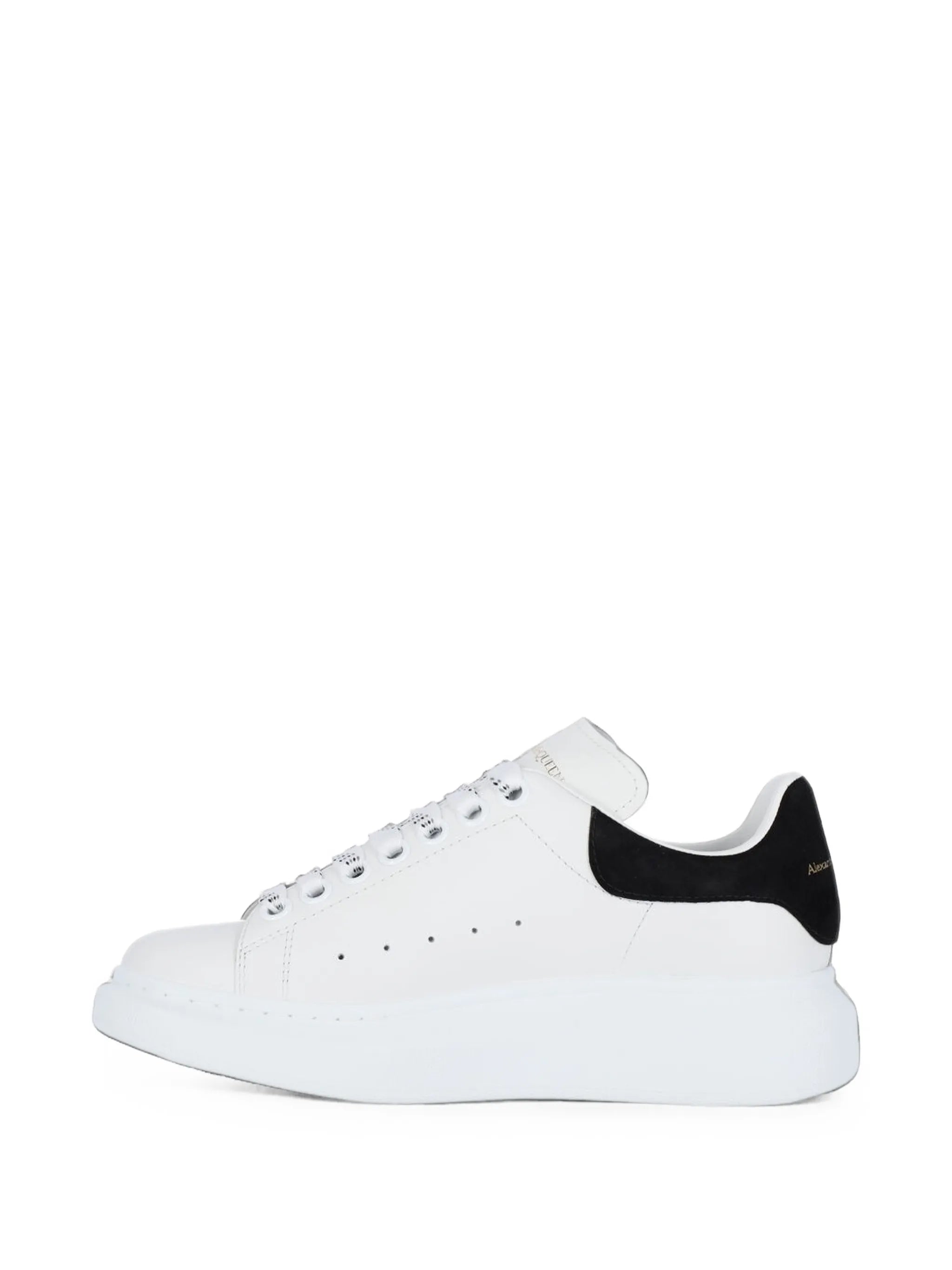 oversized leather sneakers