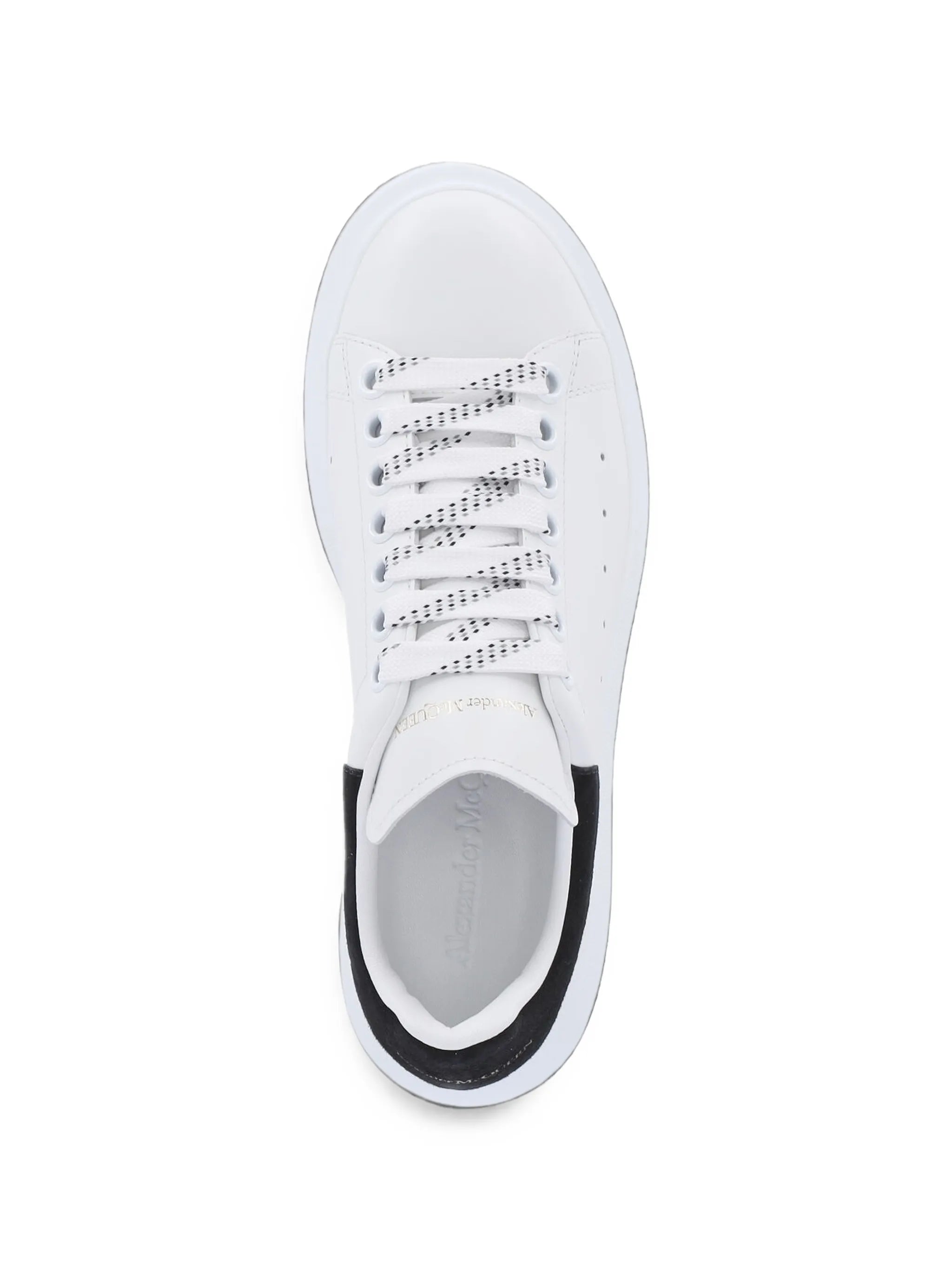 oversized leather sneakers
