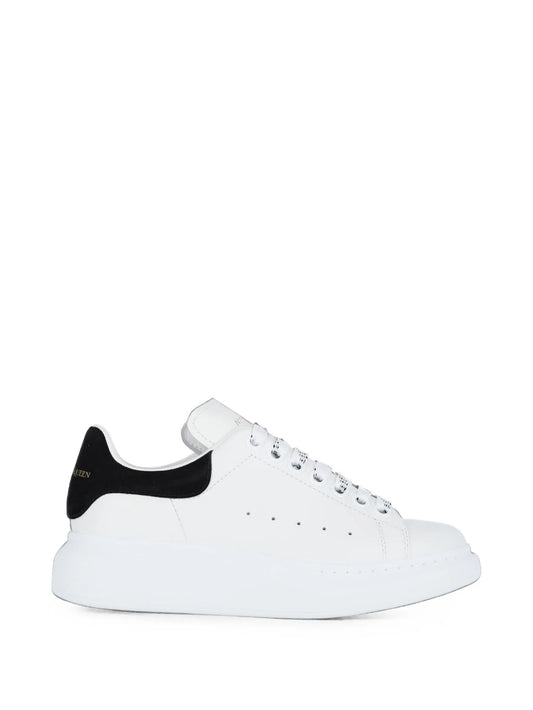 oversized leather sneakers