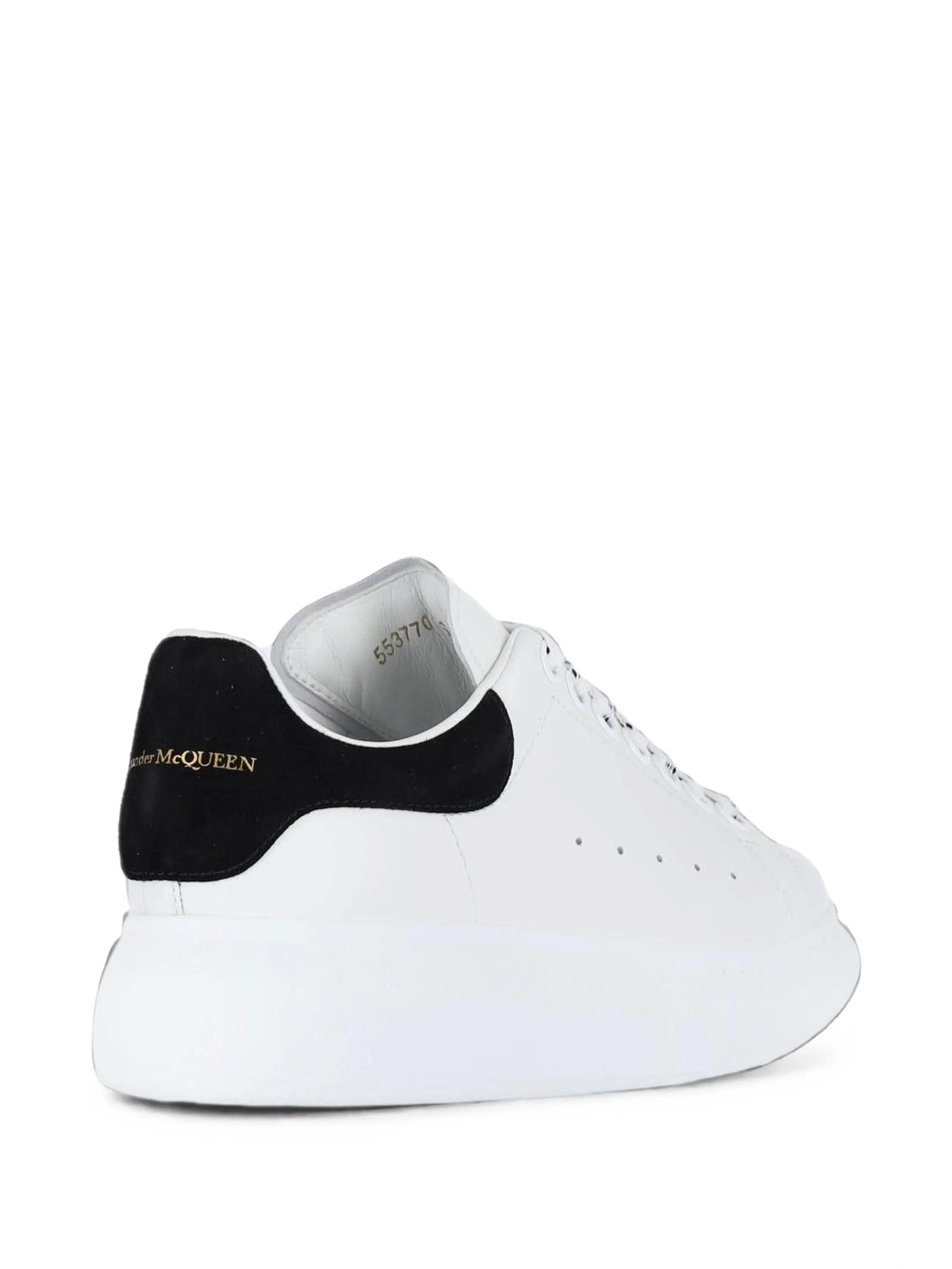 oversized leather sneakers
