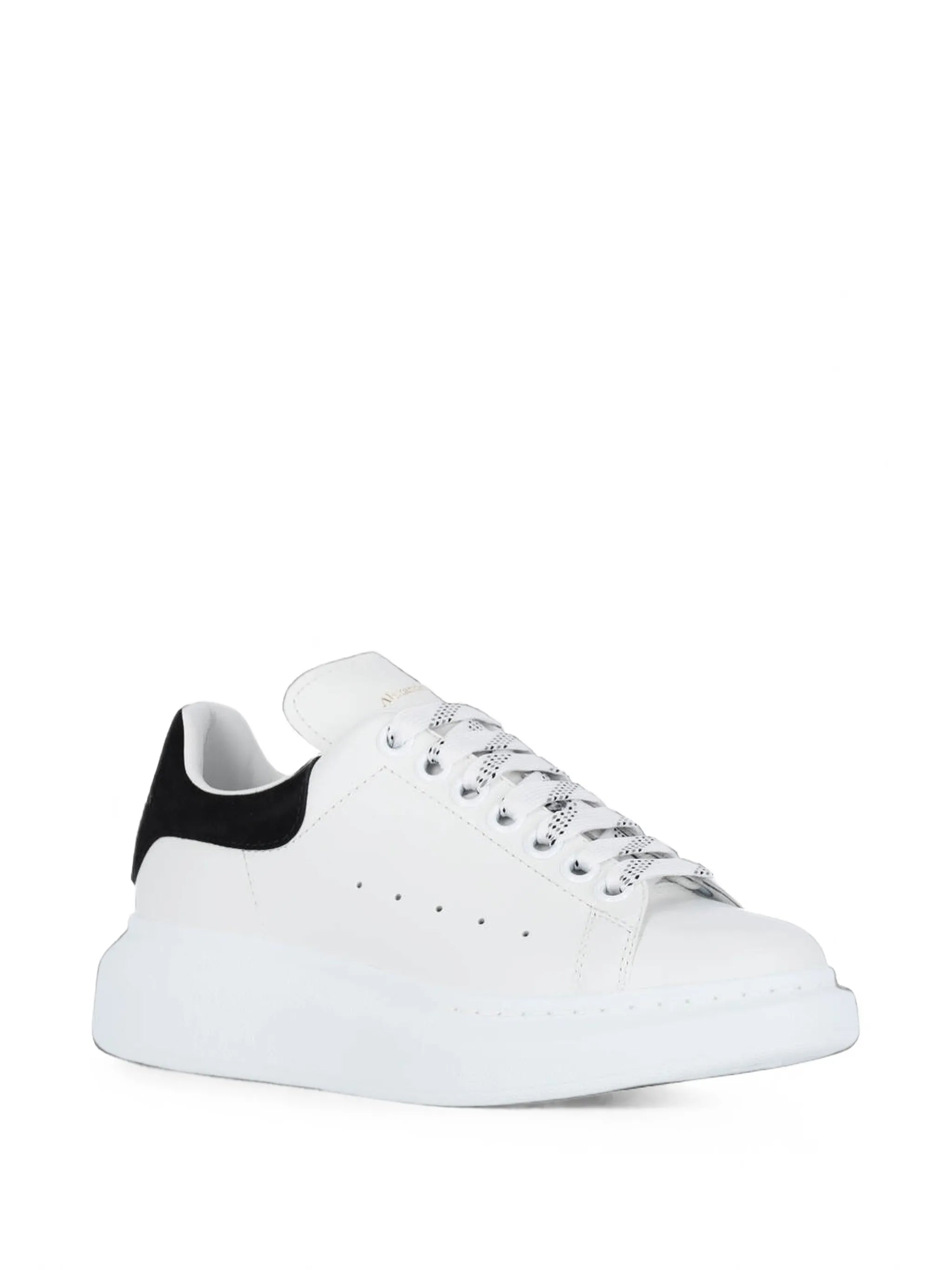 oversized leather sneakers