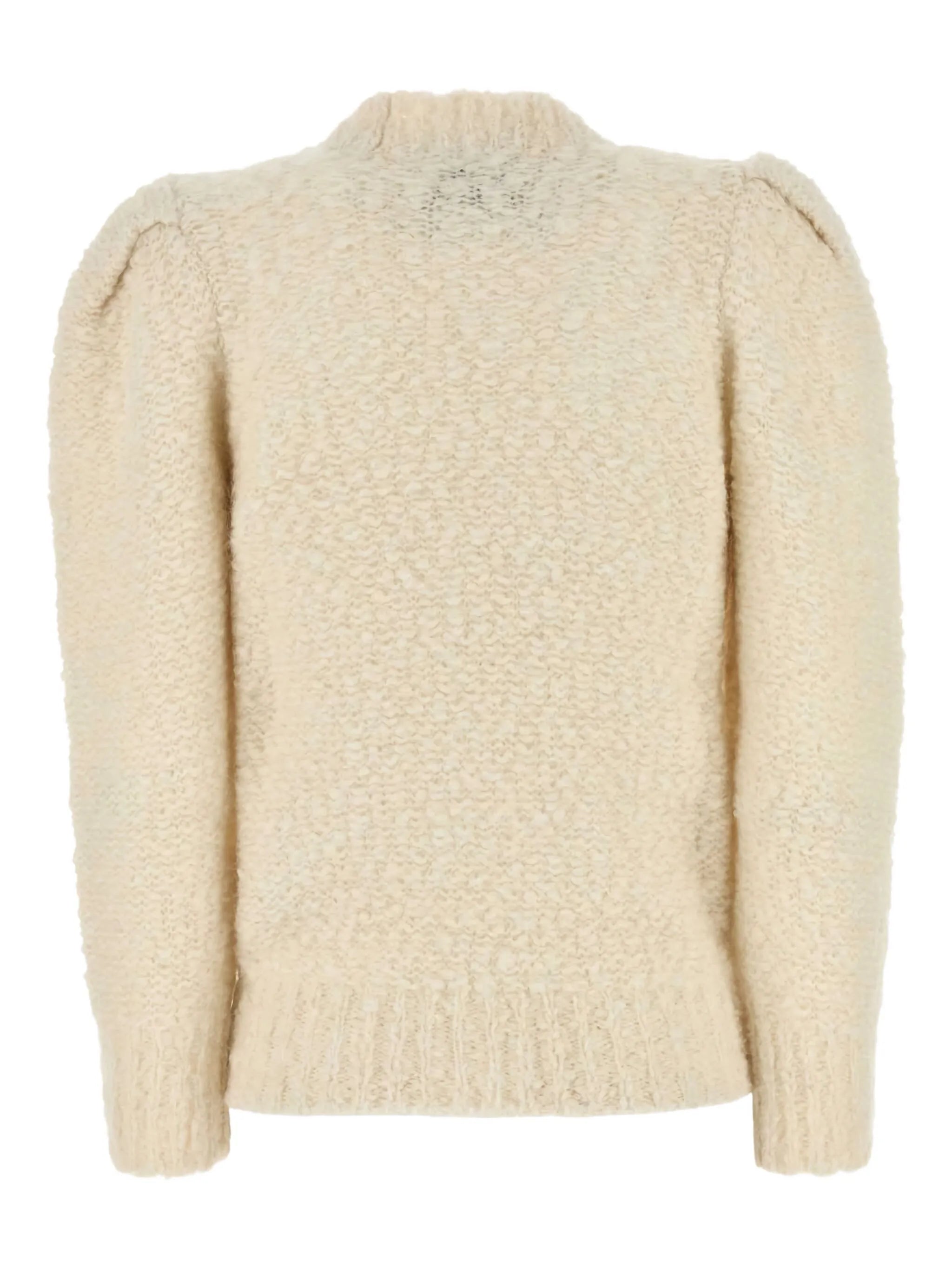 puff-sleeve sweater