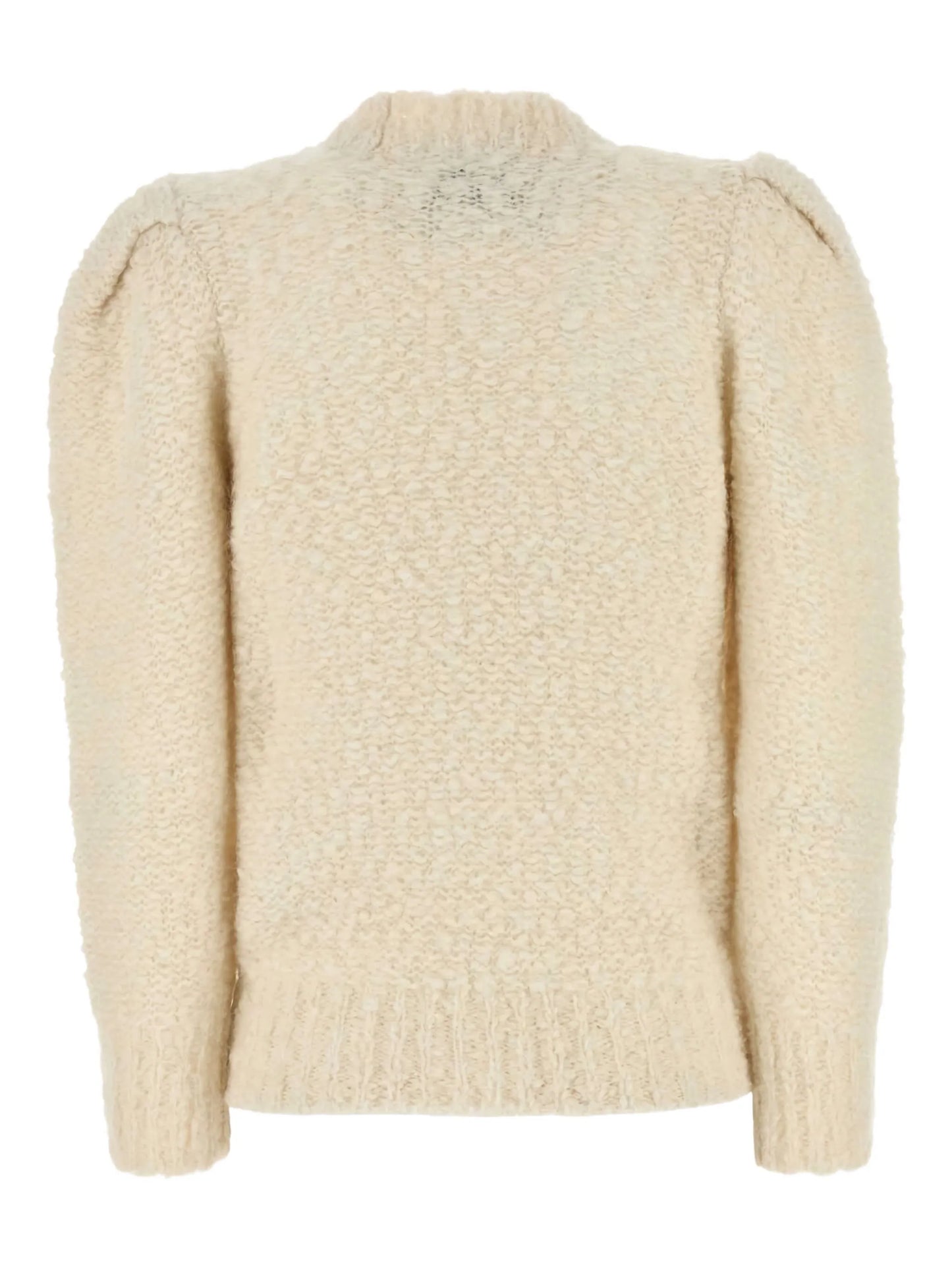 puff-sleeve sweater