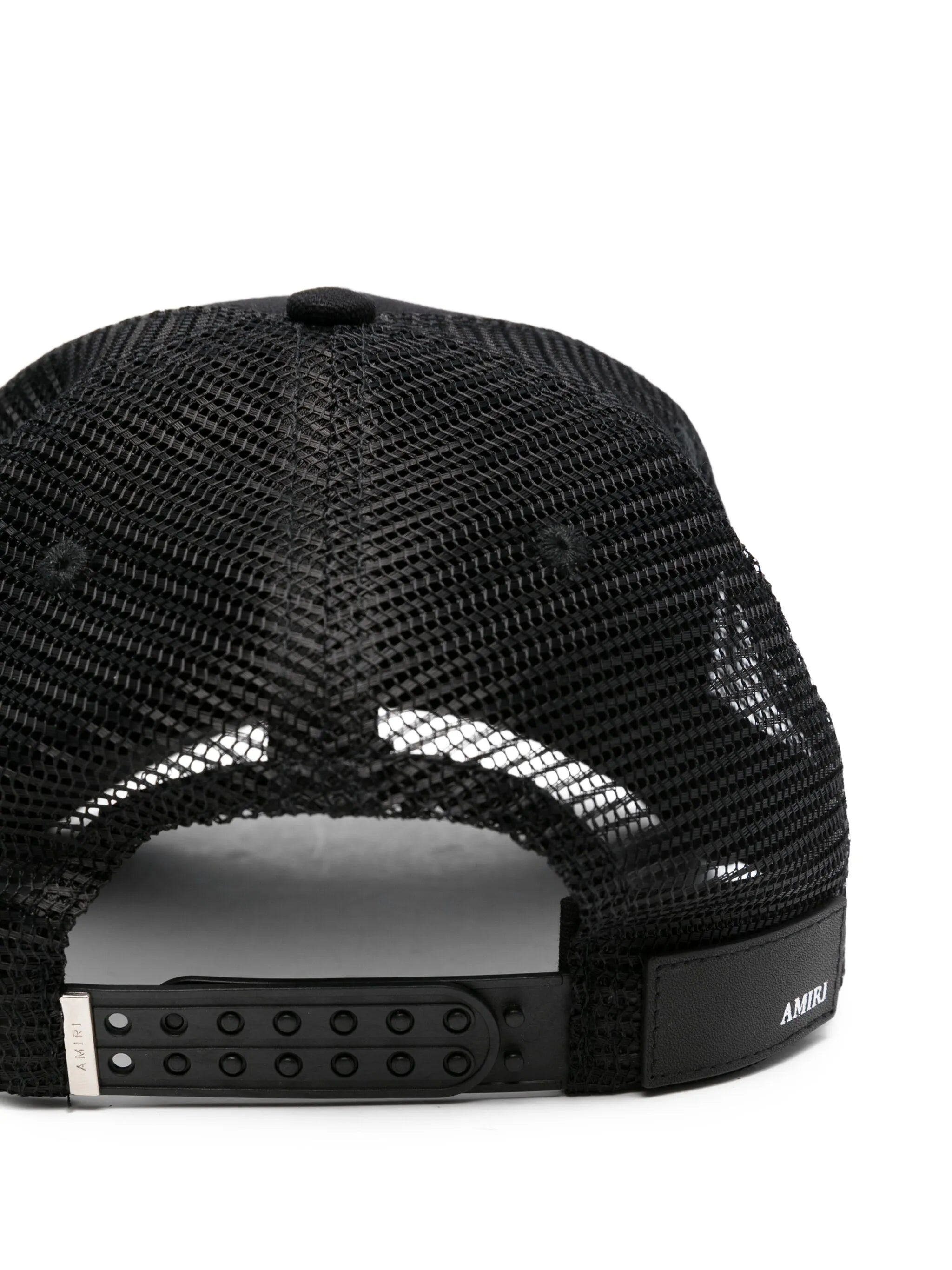 embroidered mesh trucker cap