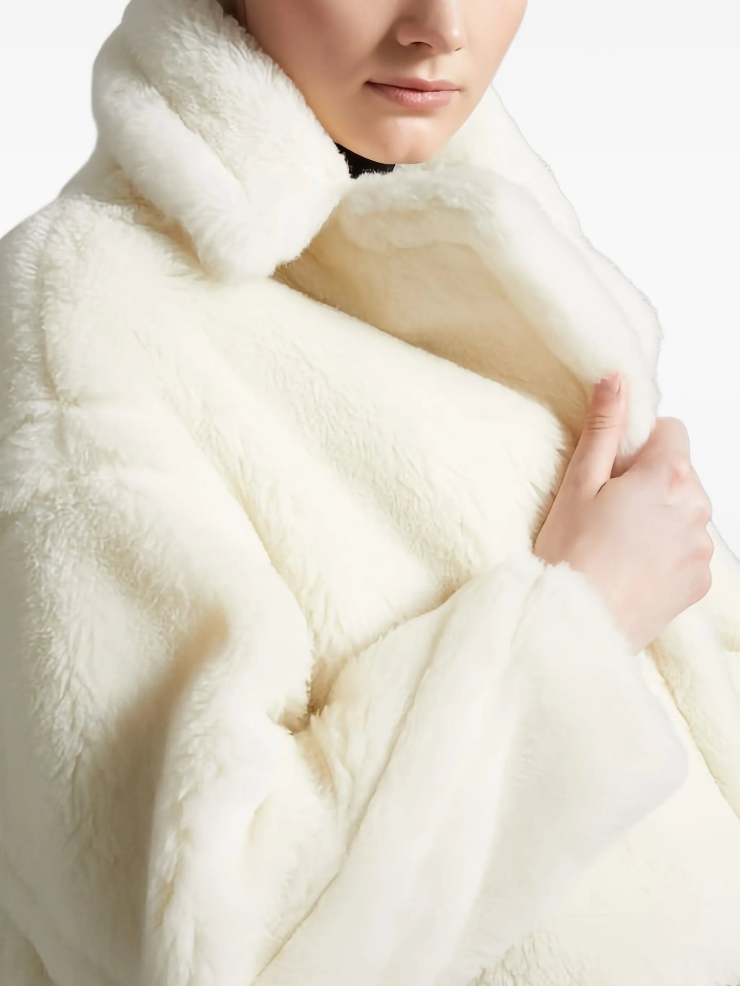 Teddy Bear Icon double-breasted coat
