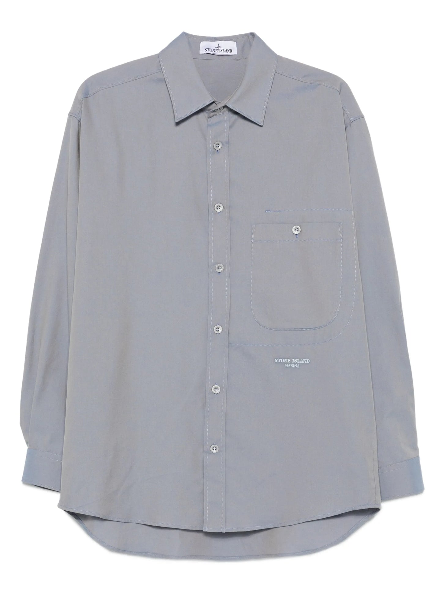 1100003 patch-pocket button-down shirt