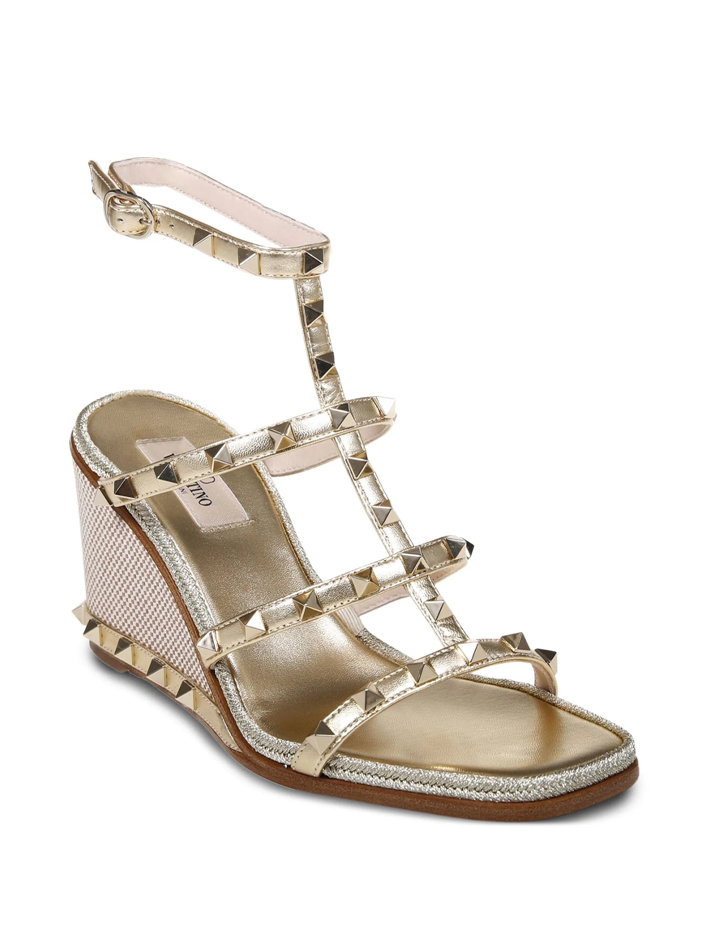 80mm studded wedge-heel sandals