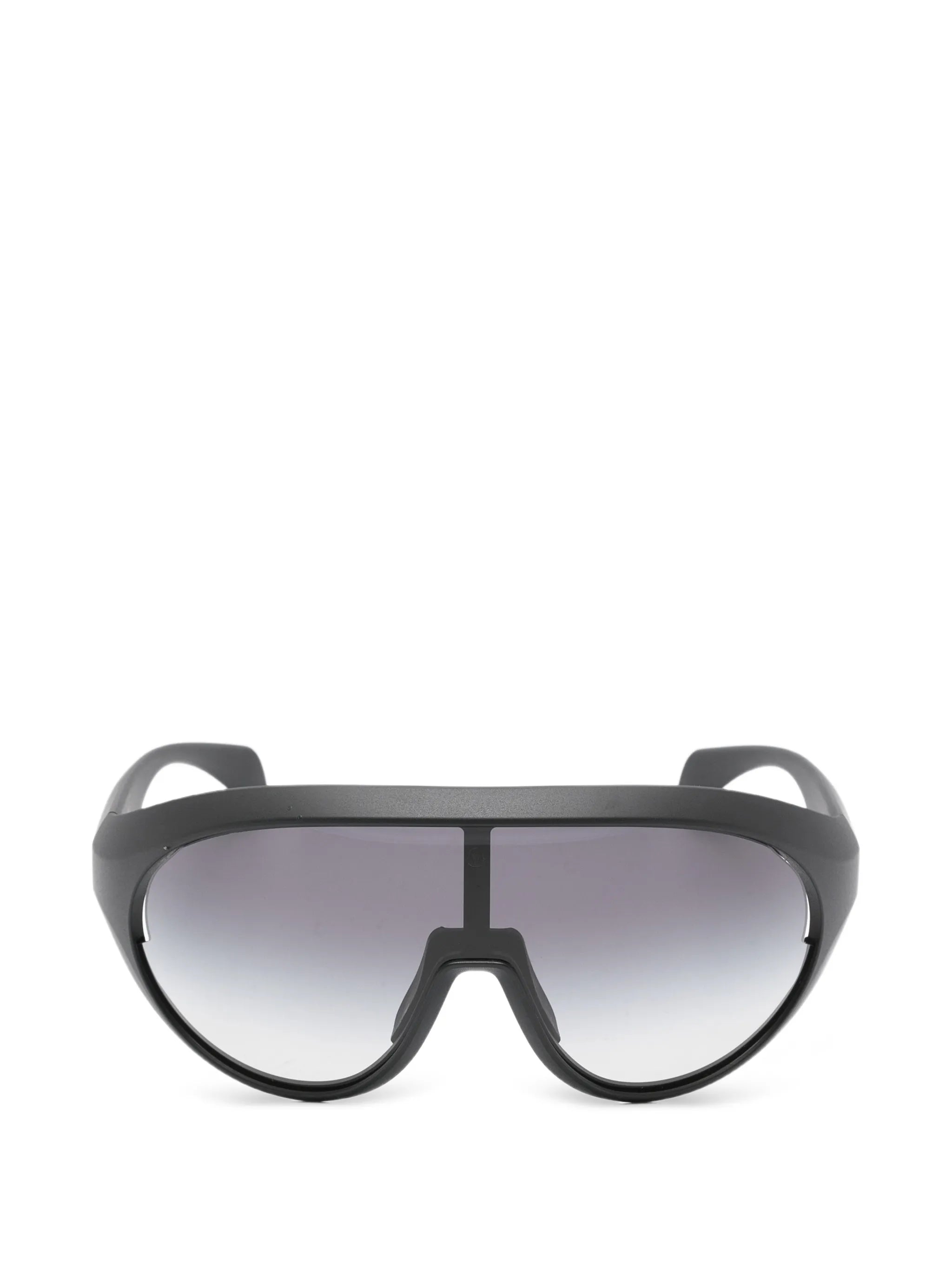 geometric-frame sunglasses