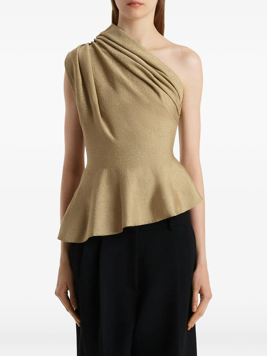Aimee draped blouse
