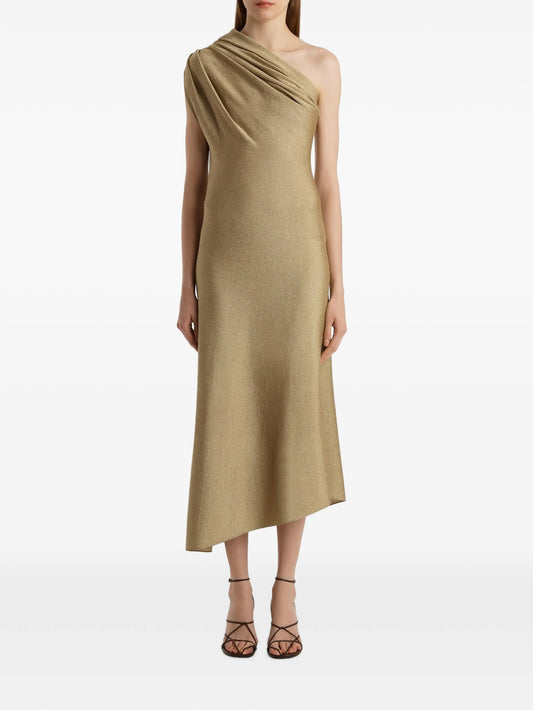 Coast draped midi dress