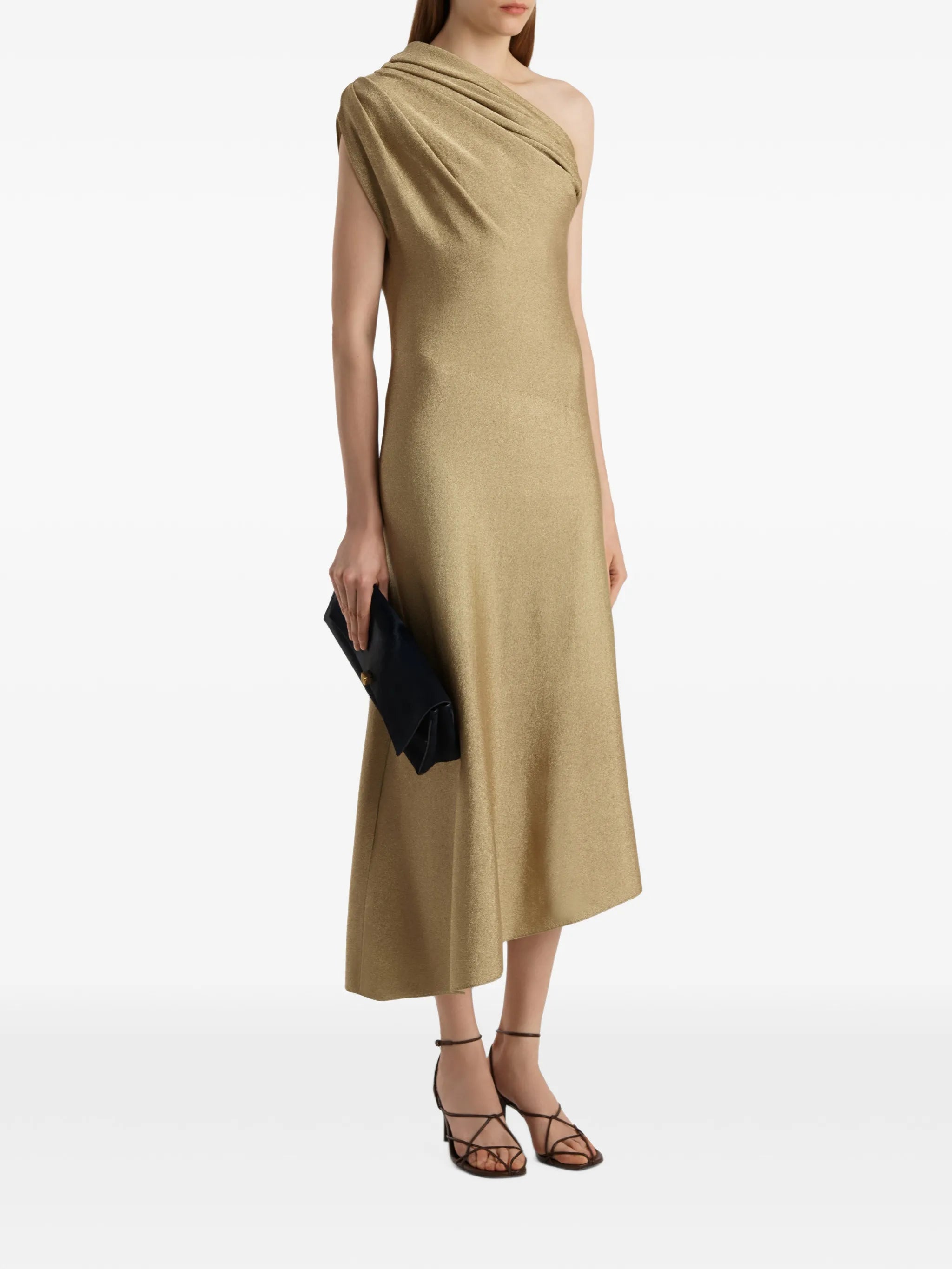 Coast draped midi dress