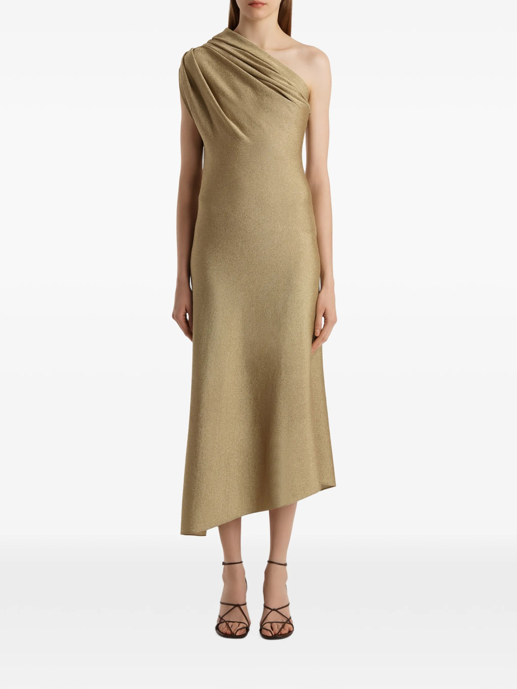 Coast draped midi dress