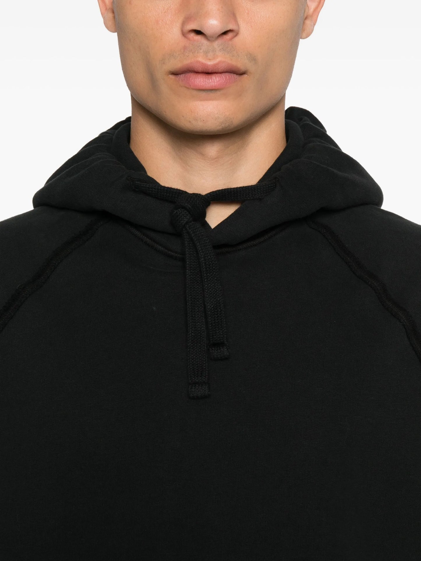 logo-patch pouch-pocket hoodie