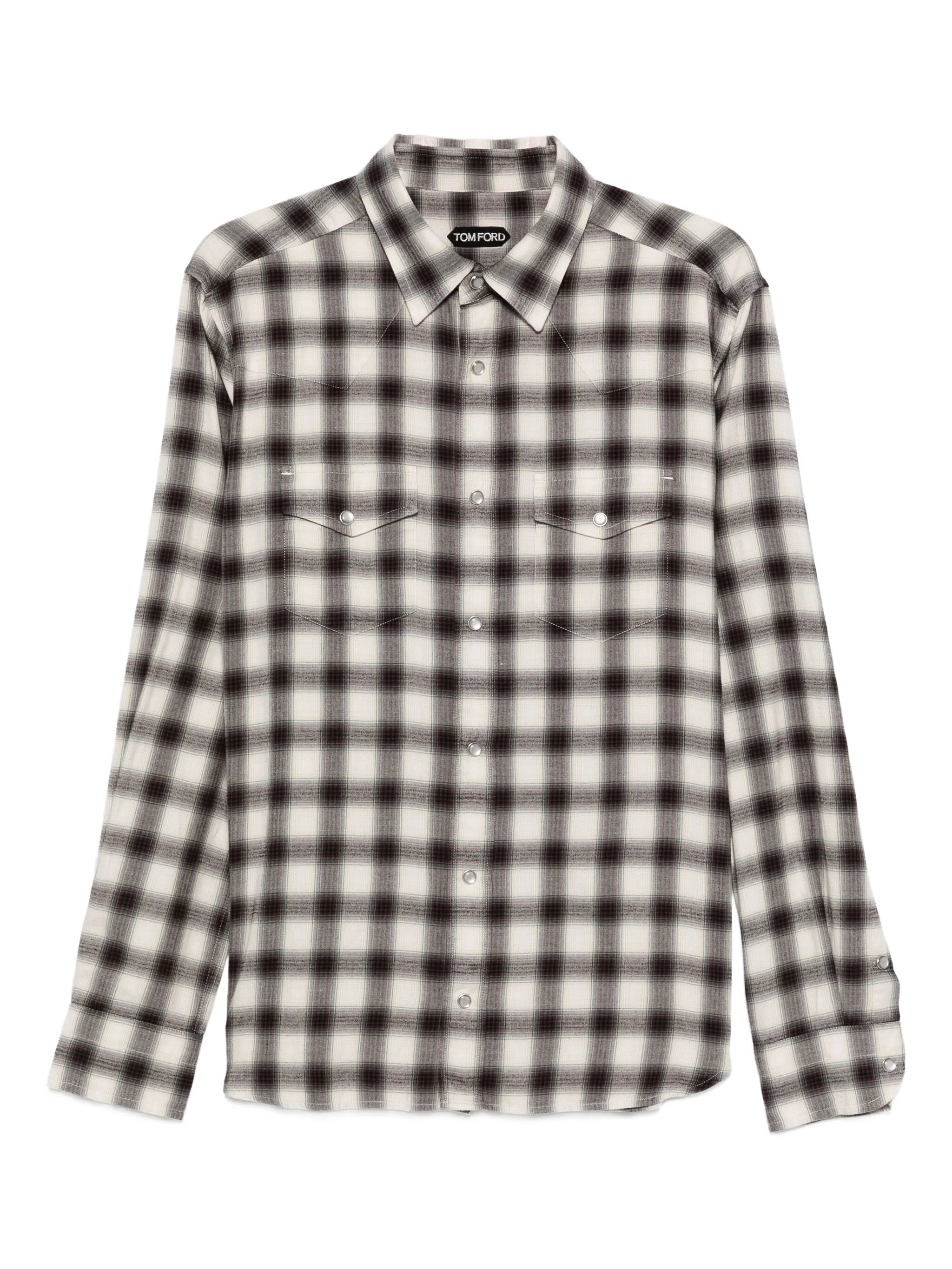 checked pocket shirt