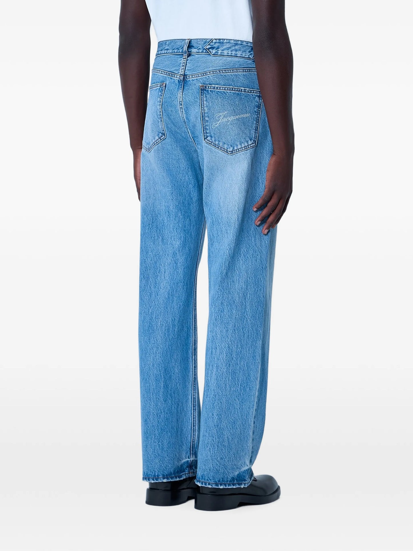 The straight de-Nîmes denim pants