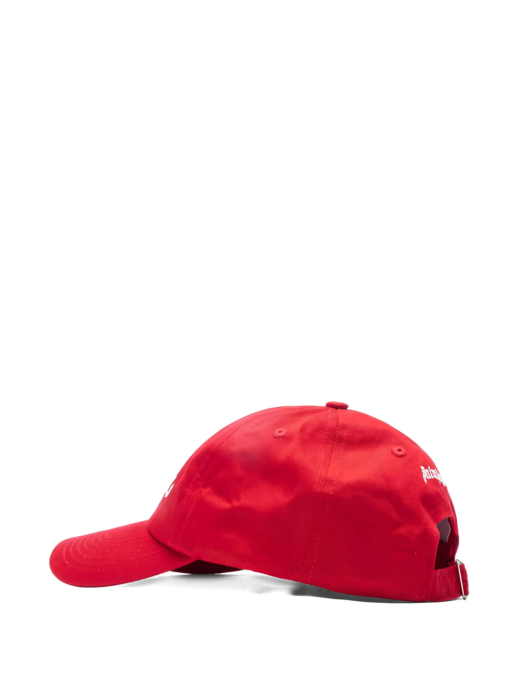 logo-embroidered cap
