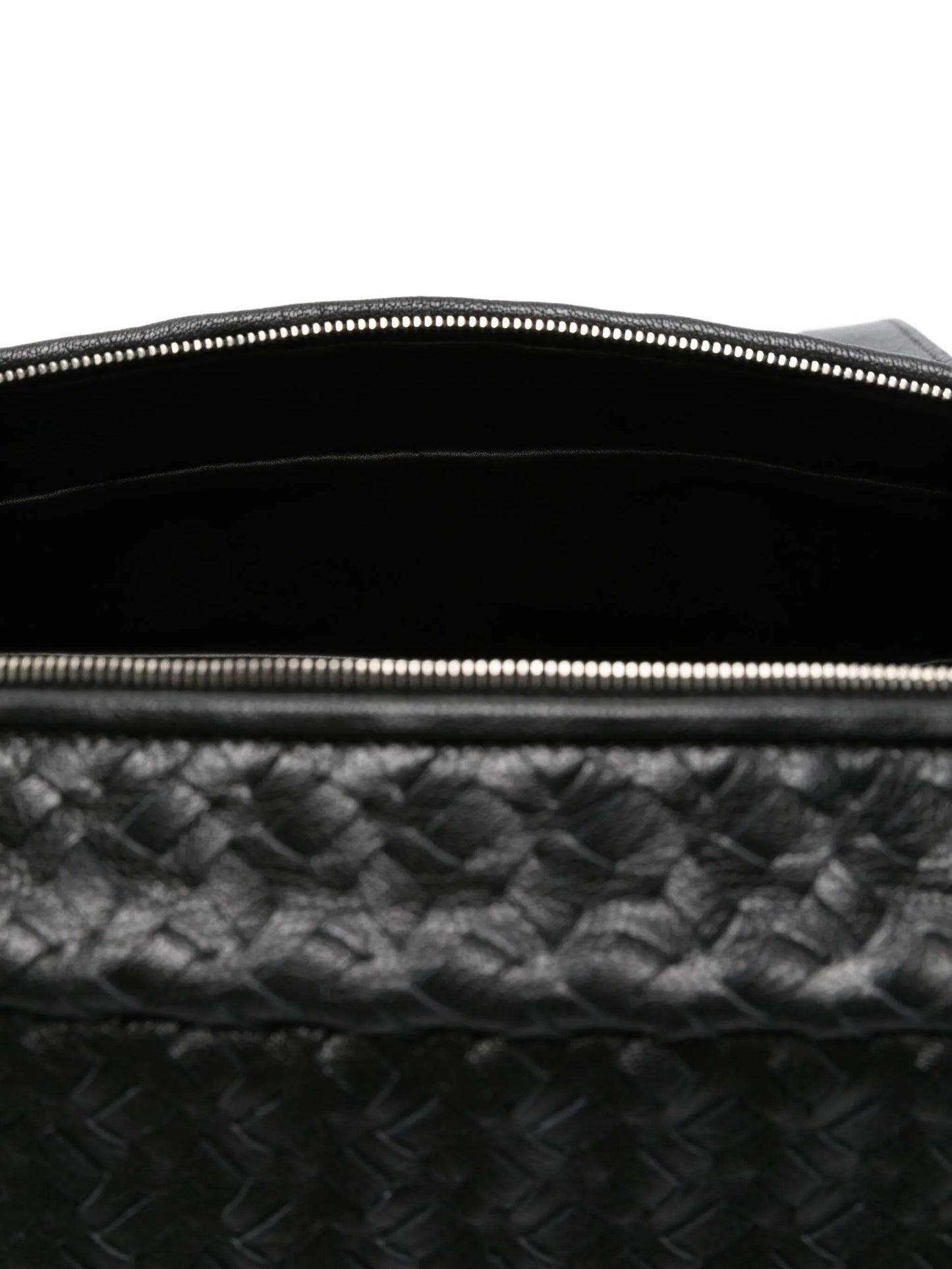 Astra woven leather tote bag