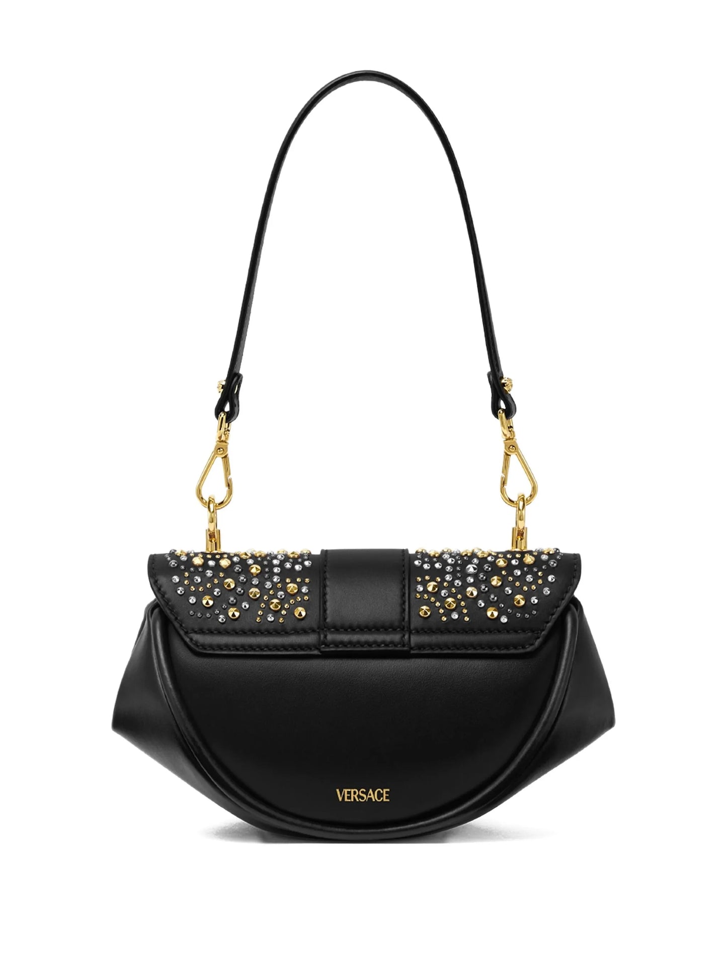 stud-embellished shoulder bag
