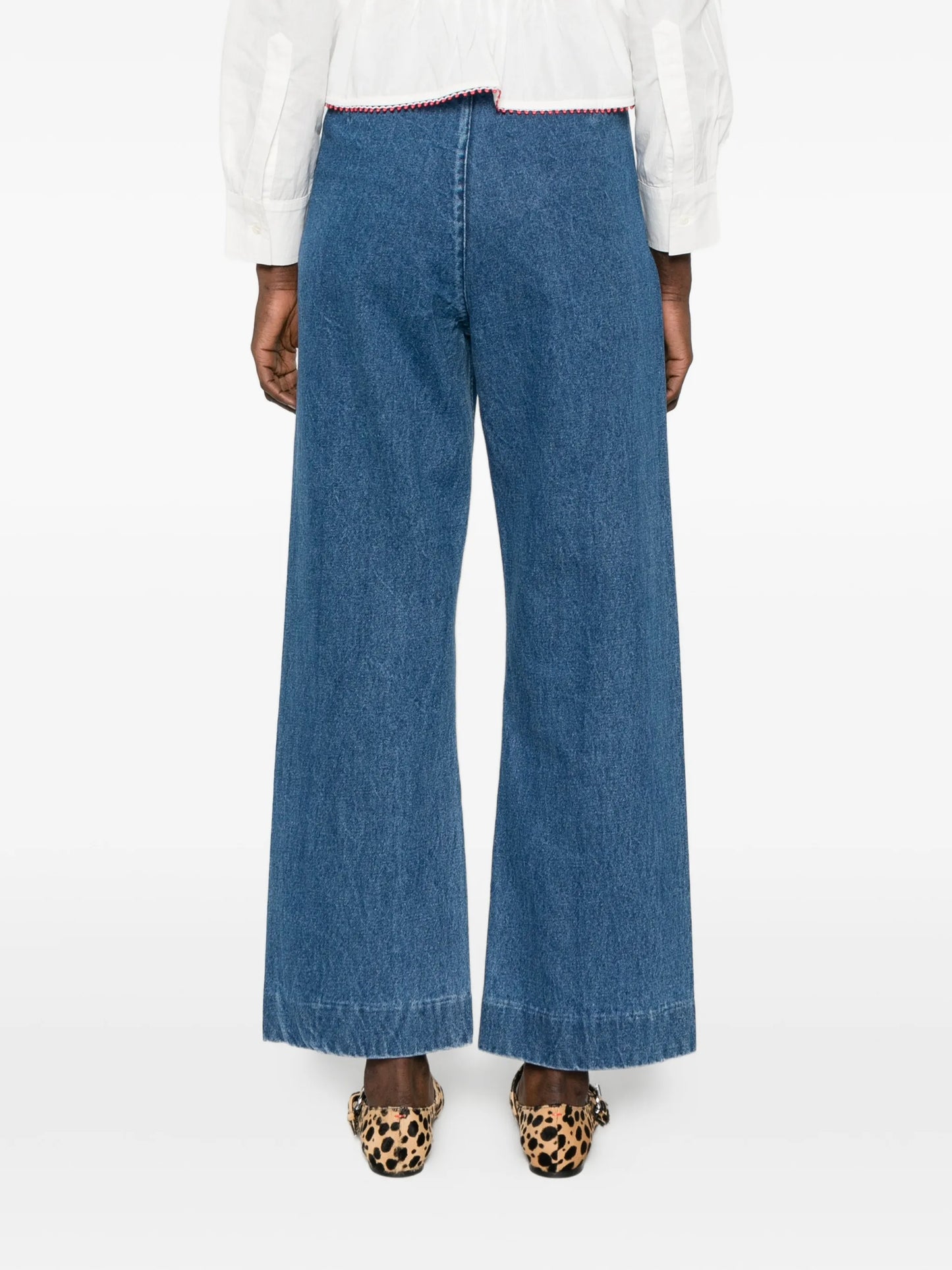 Sailor buttoned jeans