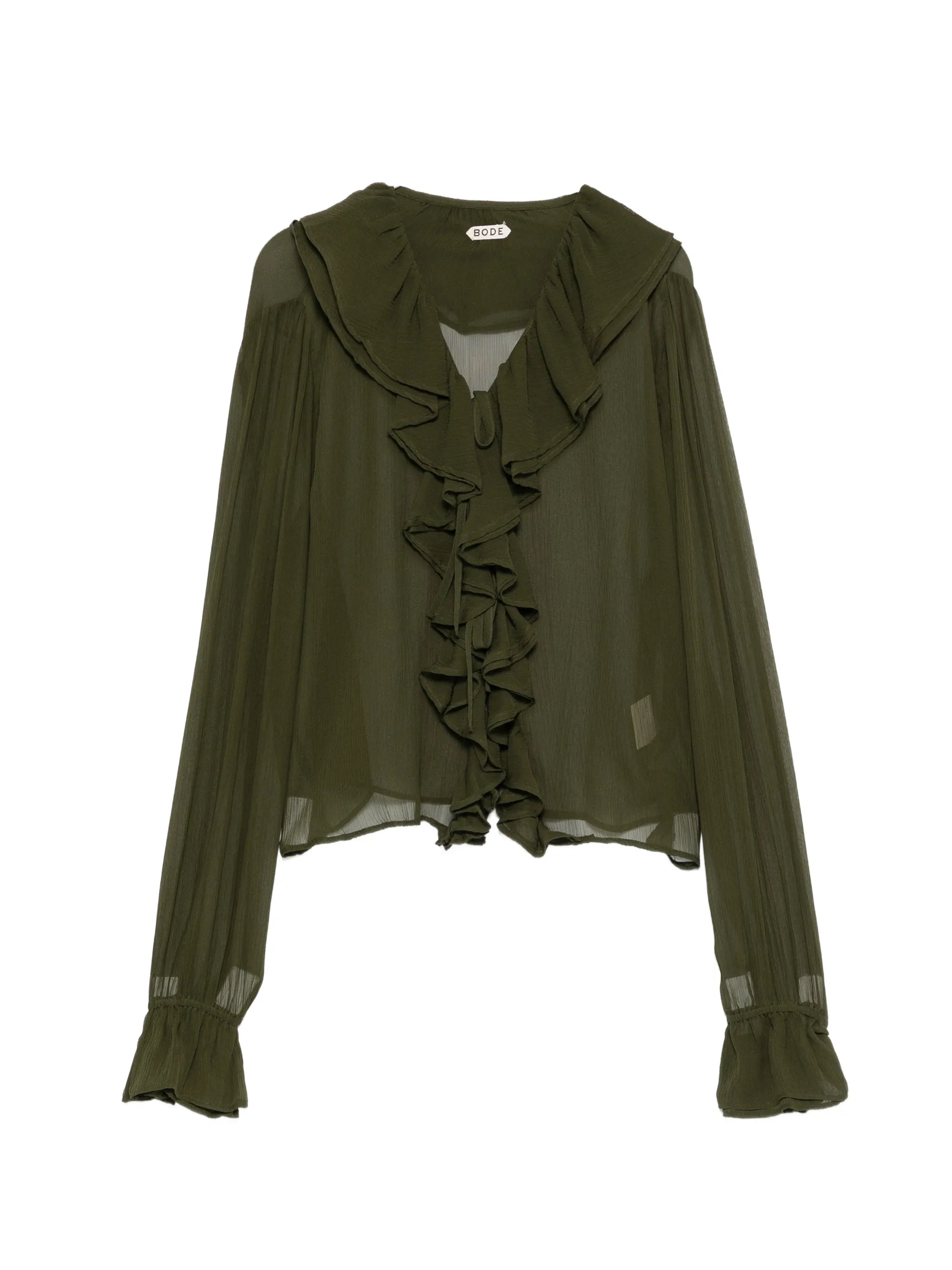 Flounce blouse